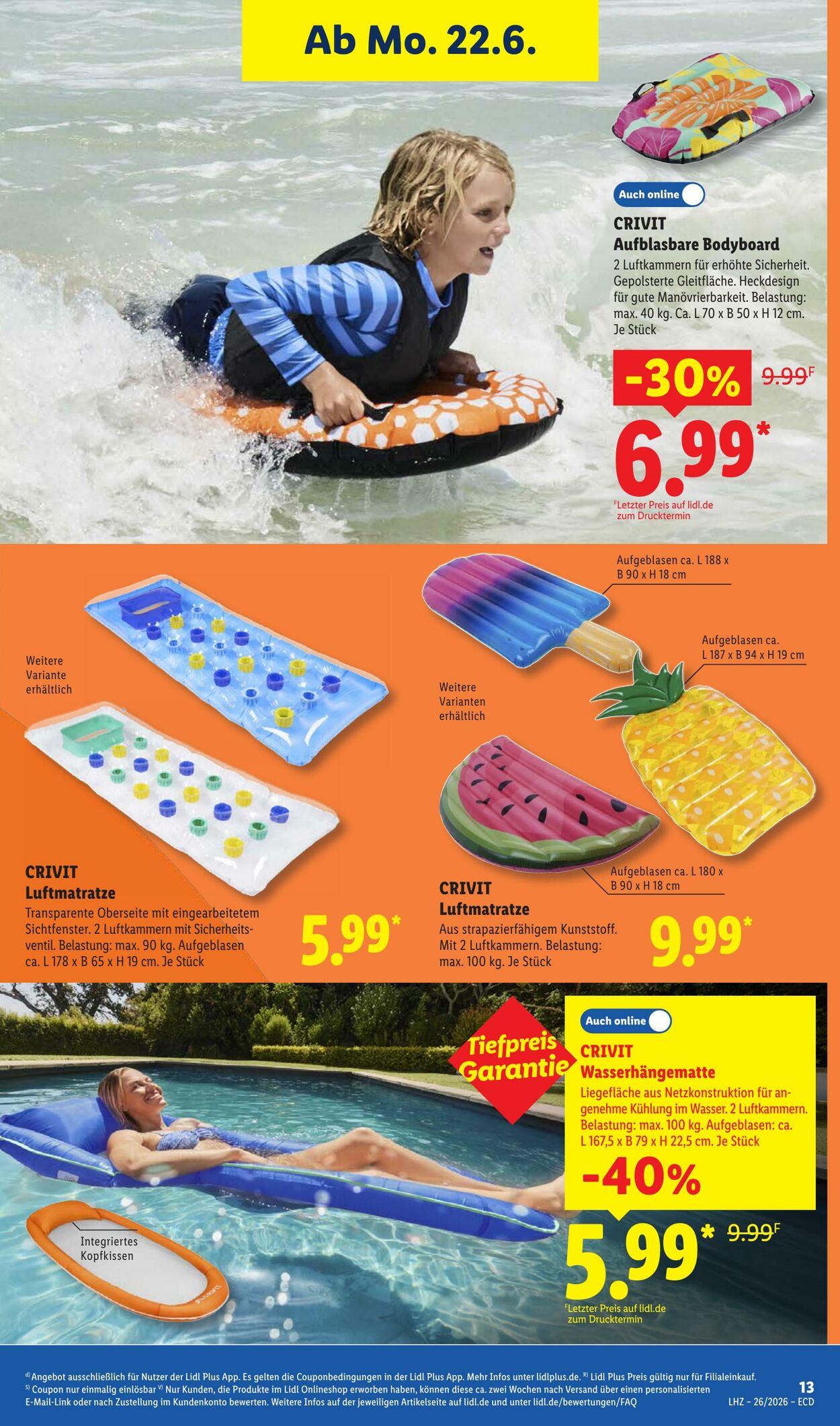 Prospekt Lidl 22.06.2026 - 27.06.2026