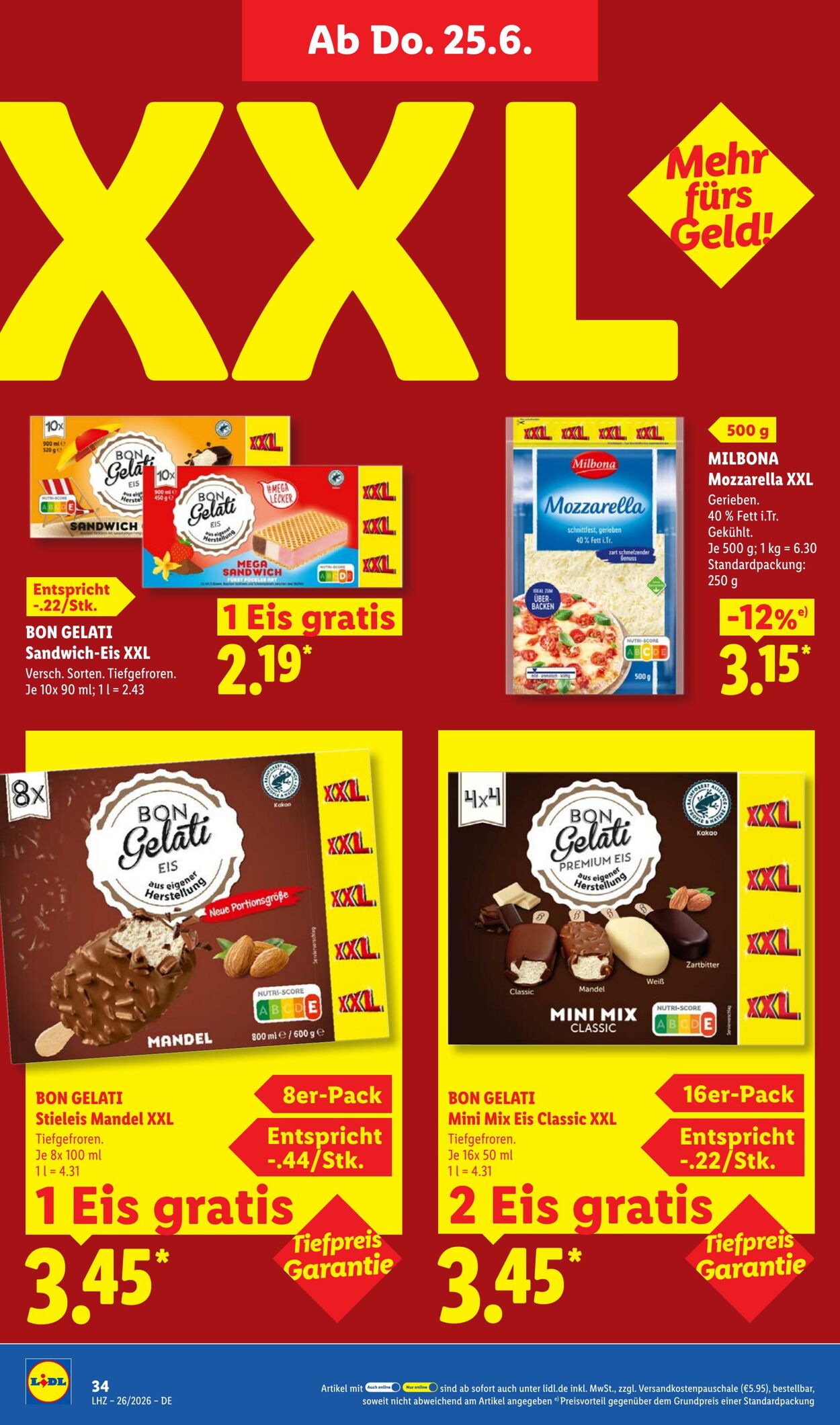 Prospekt Lidl 22.06.2026 - 27.06.2026
