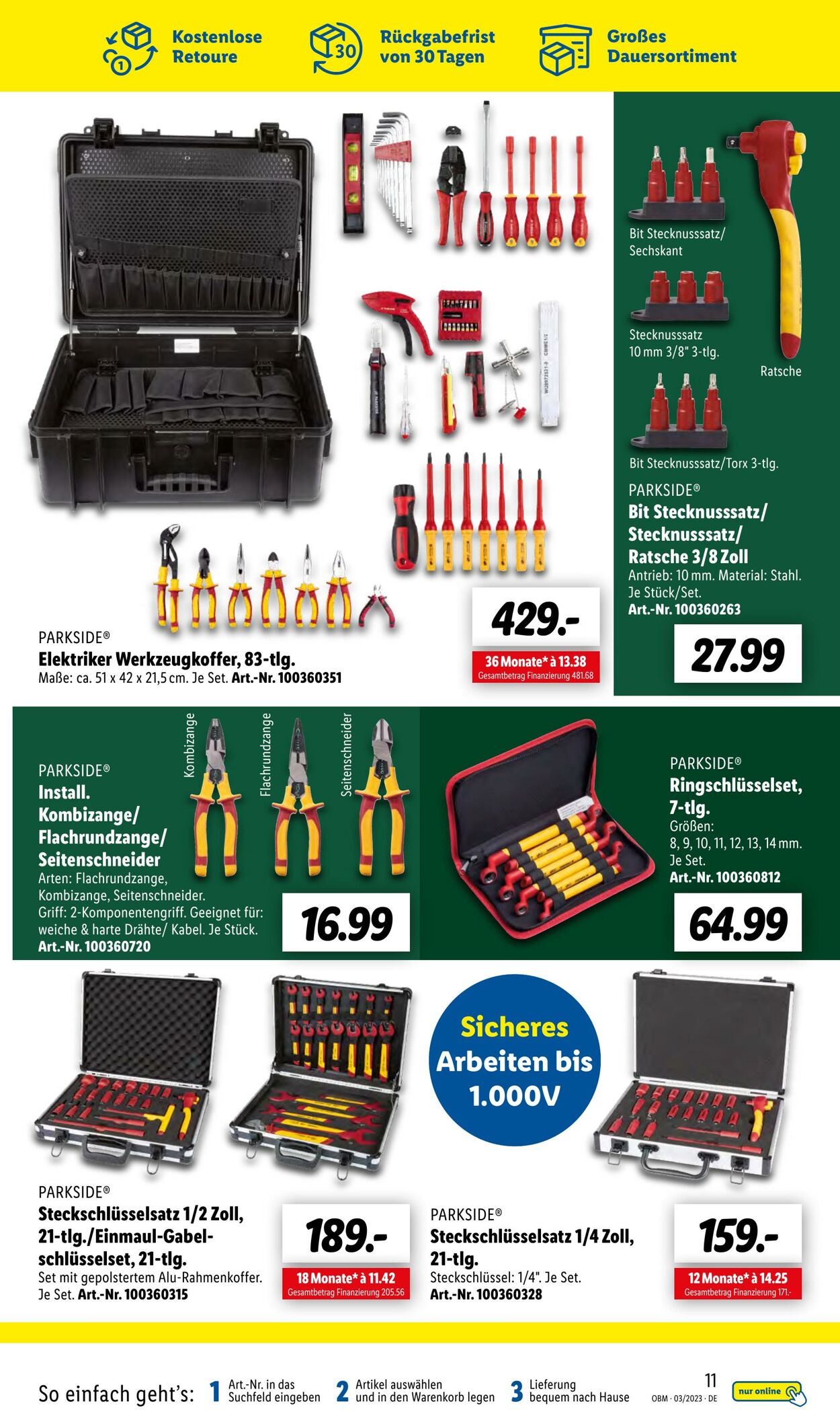 Prospekt Lidl 01.03.2023 - 31.03.2023