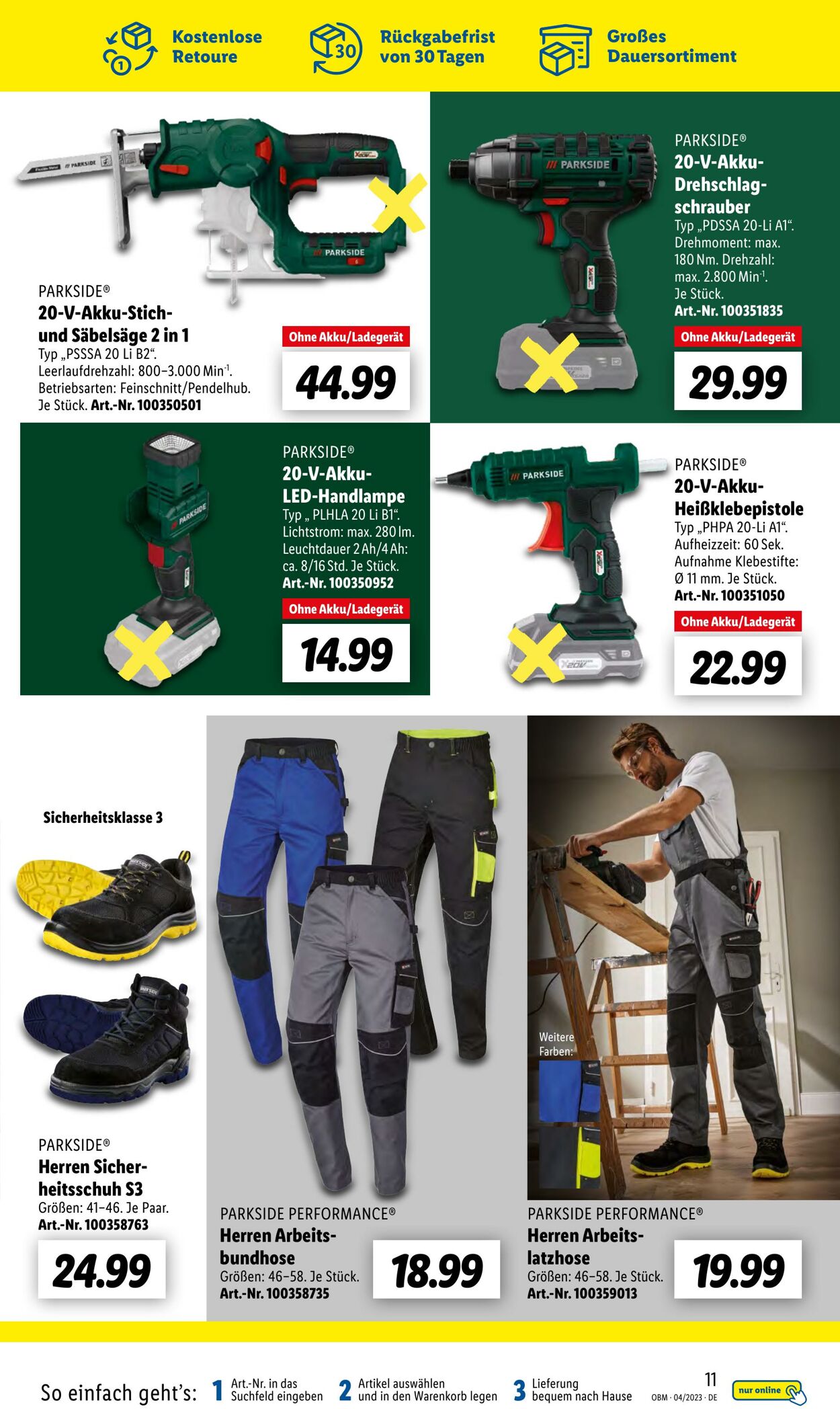 Prospekt Lidl 01.04.2023 - 30.04.2023