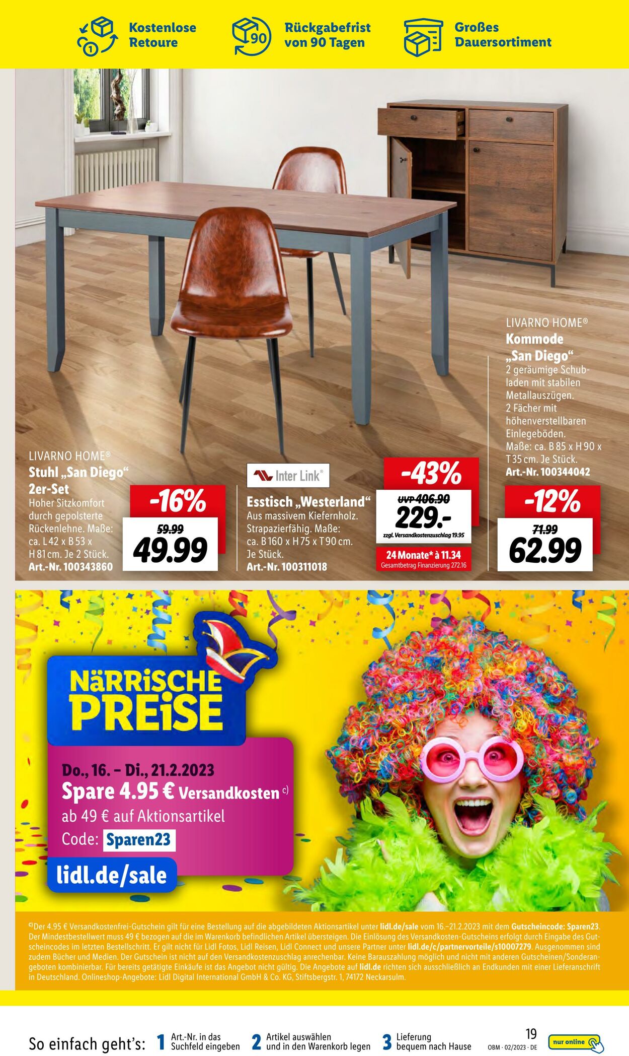 Prospekt Lidl 01.02.2023 - 28.02.2023