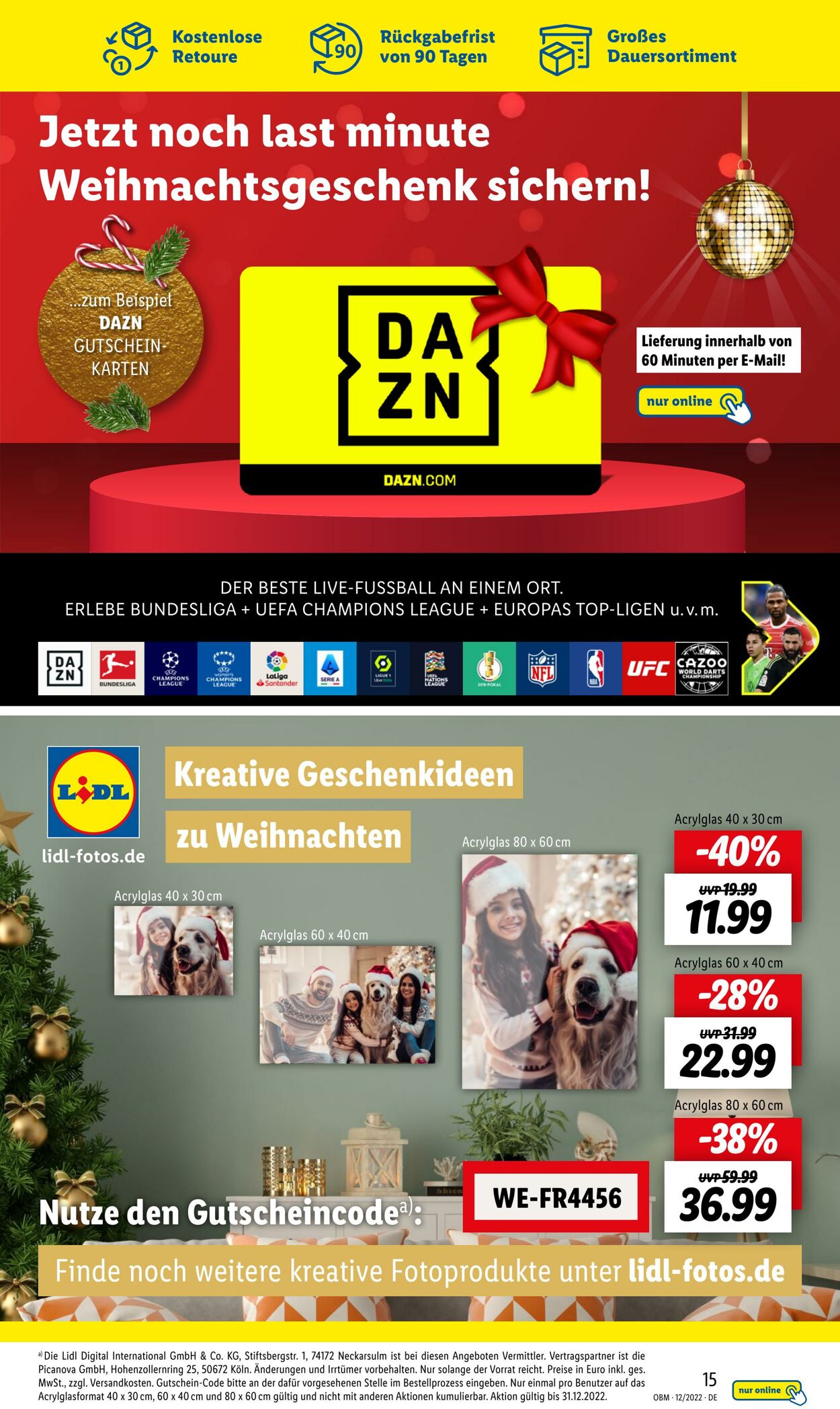 Prospekt Lidl 01.12.2022 - 31.12.2022