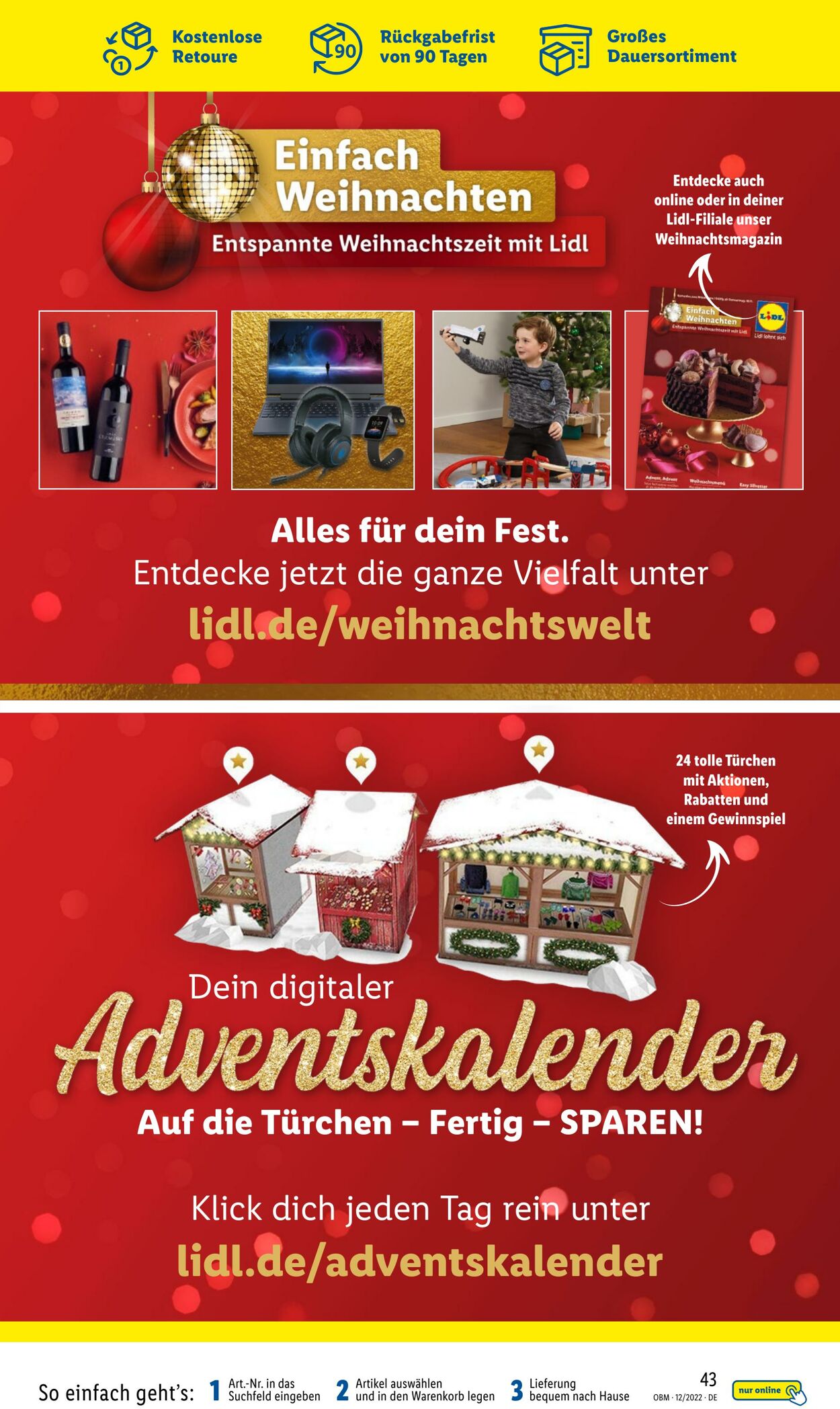 Prospekt Lidl 01.12.2022 - 31.12.2022