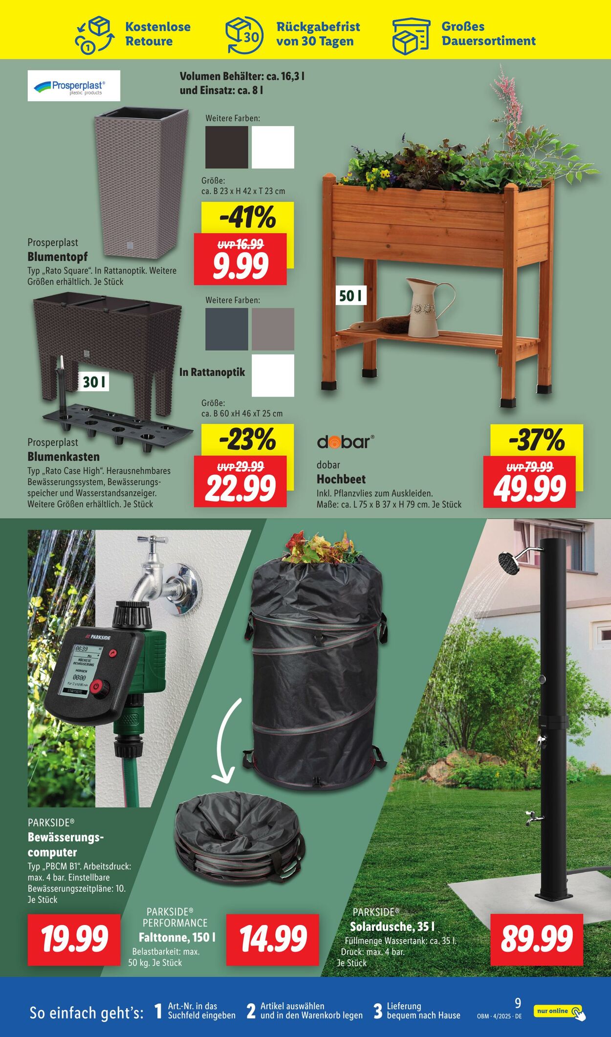 Prospekt Lidl 01.04.2025 - 30.04.2025