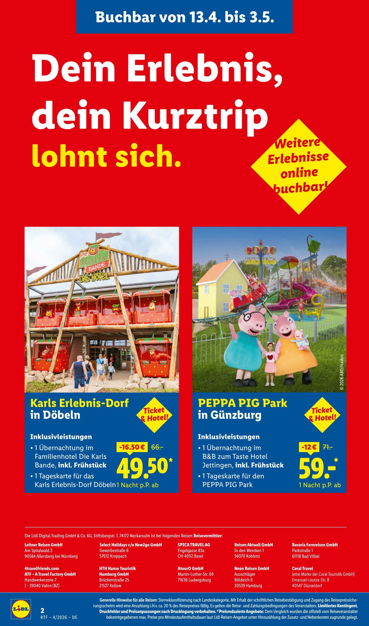 Prospekt Lidl 10.04.2026 - 15.05.2026
