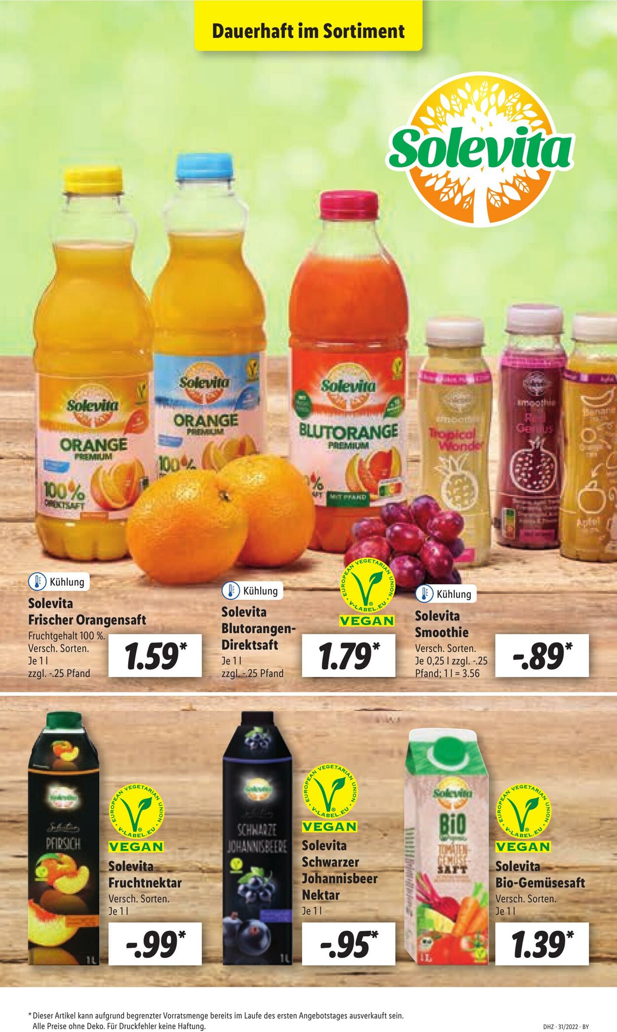 Prospekt Lidl 01.08.2022 - 06.08.2022