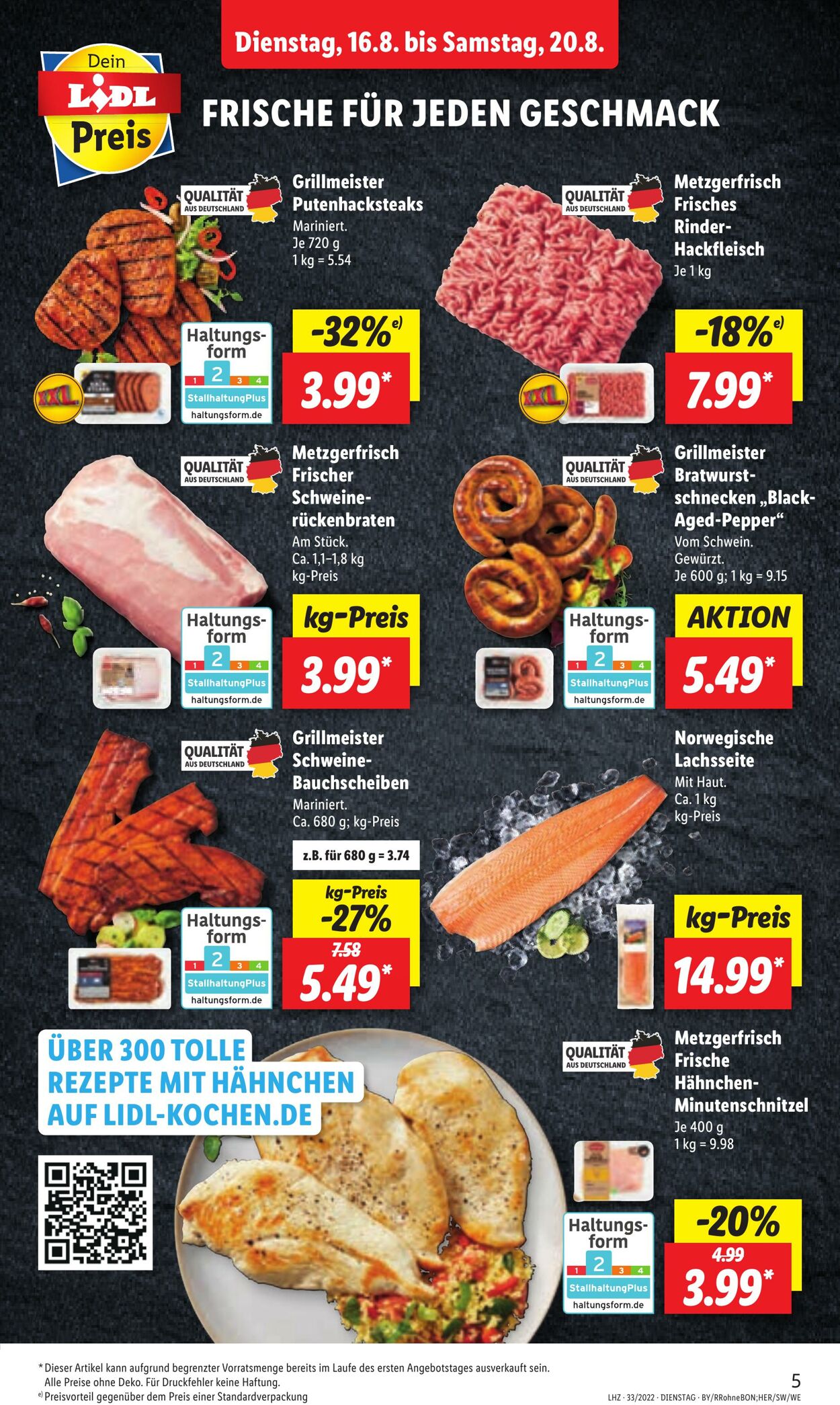 Prospekt Lidl 16.08.2022 - 20.08.2022