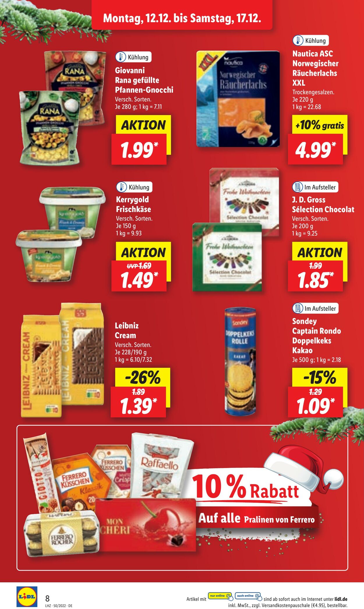 Prospekt Lidl 12.12.2022 - 17.12.2022