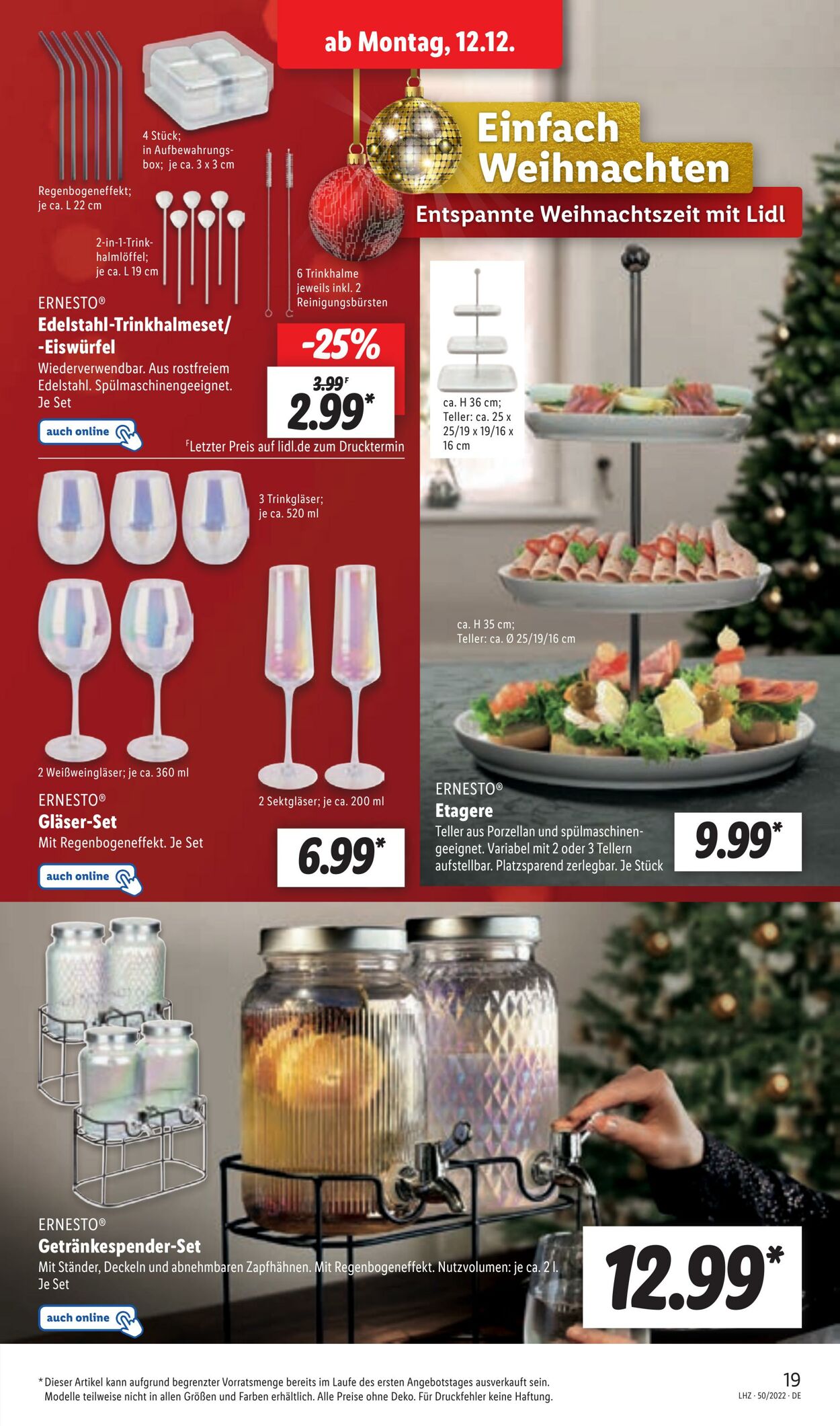 Prospekt Lidl 12.12.2022 - 17.12.2022