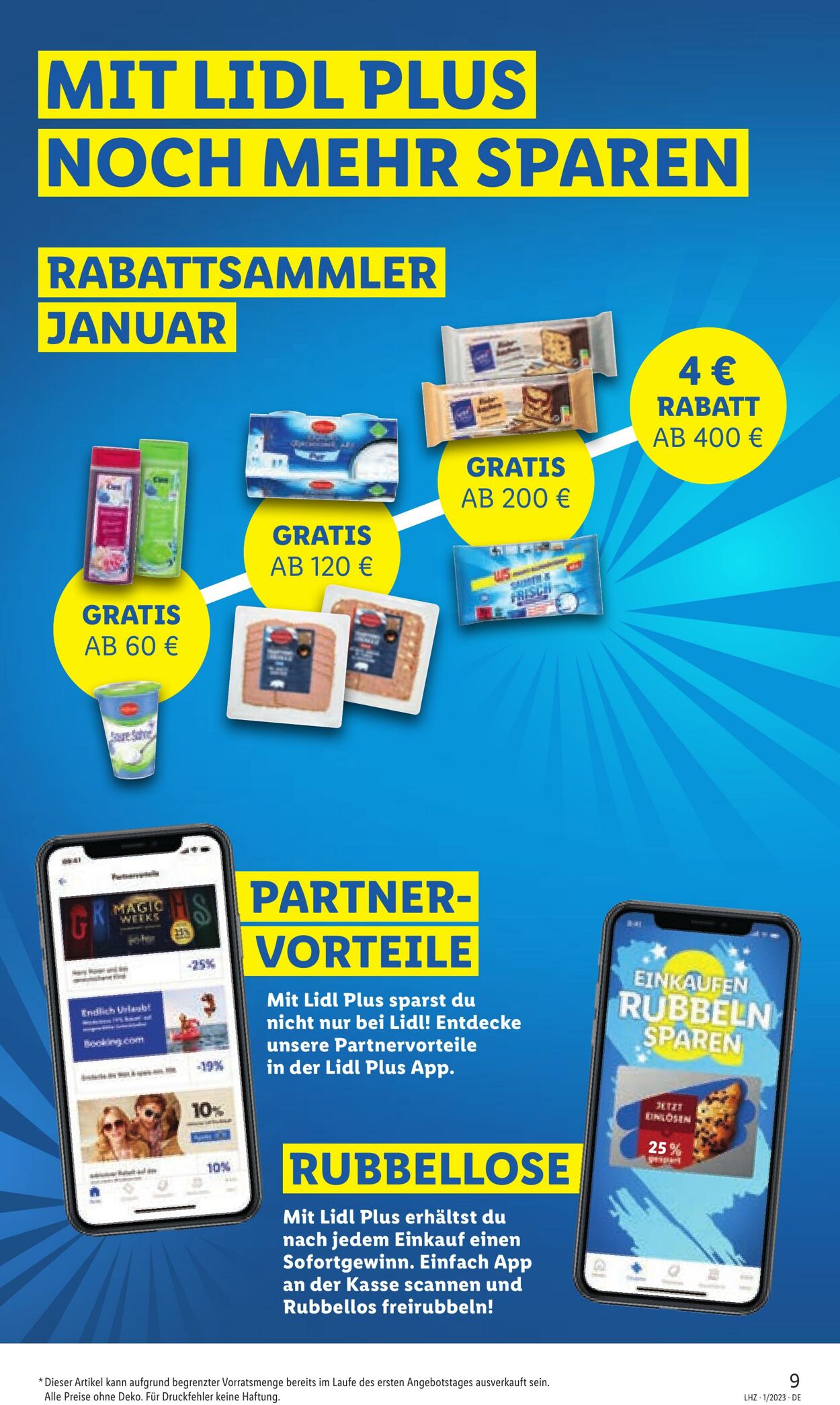 Prospekt Lidl 02.01.2023 - 07.01.2023