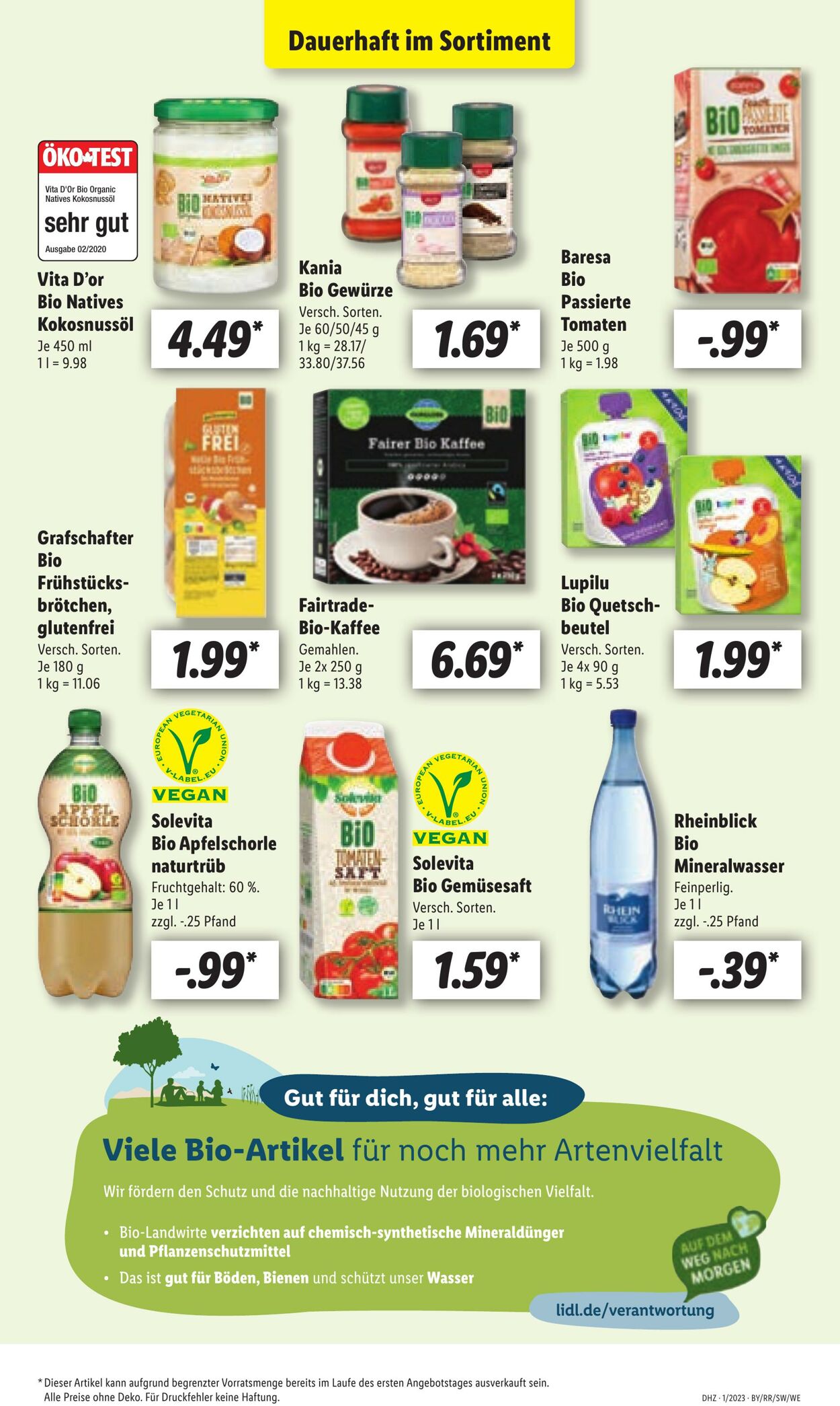 Prospekt Lidl 02.01.2023 - 07.01.2023