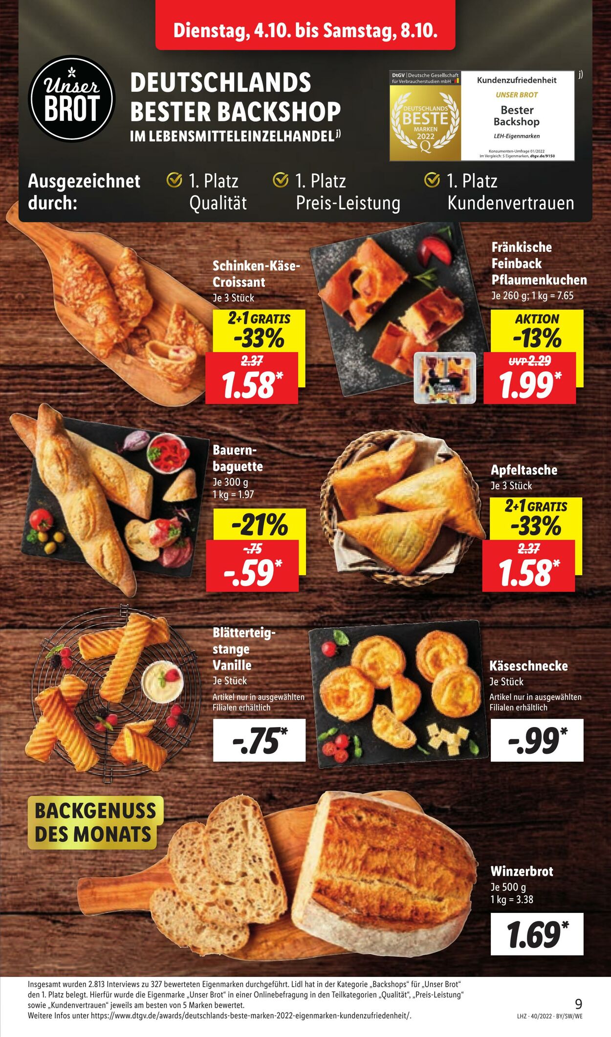 Prospekt Lidl 04.10.2022 - 08.10.2022