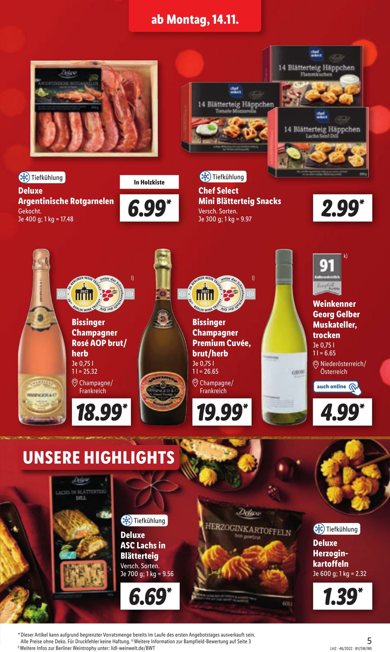 Prospekt Lidl 14.11.2022 - 19.11.2022