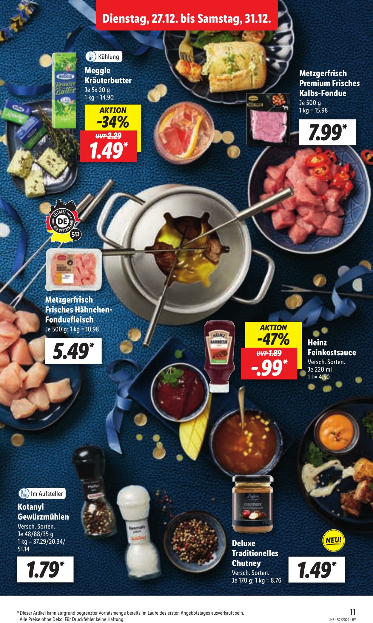 Prospekt Lidl 27.12.2022 - 31.12.2022