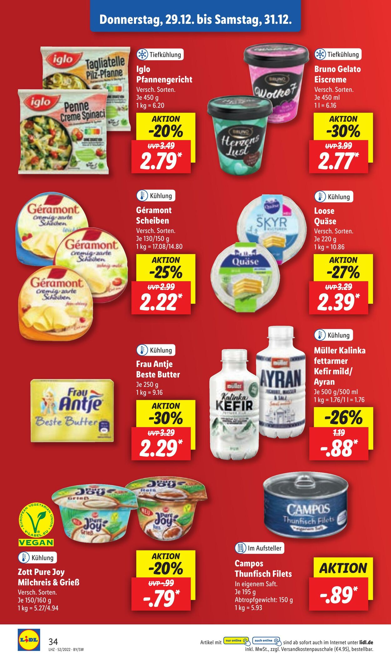 Prospekt Lidl 27.12.2022 - 31.12.2022