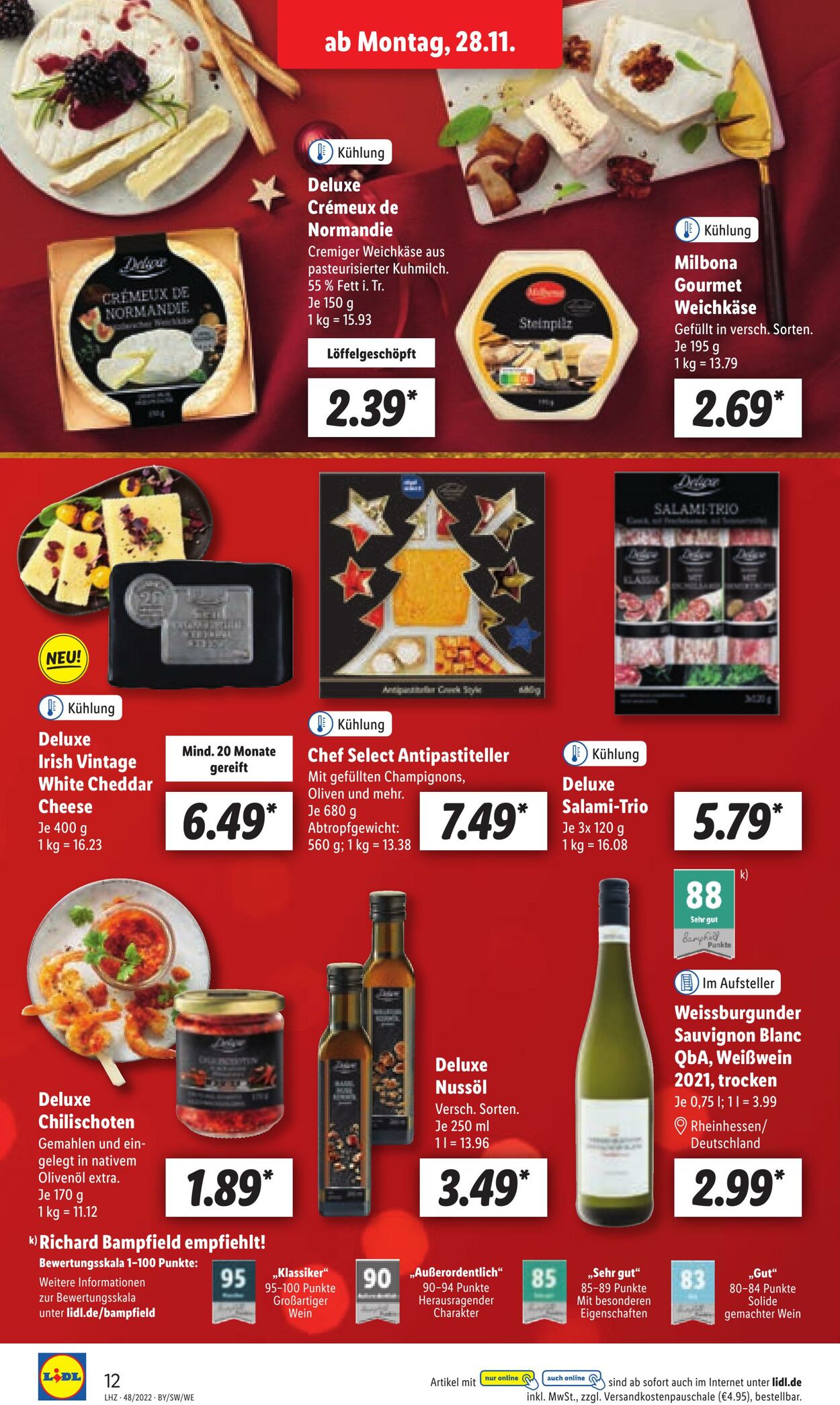 Prospekt Lidl 28.11.2022 - 03.12.2022