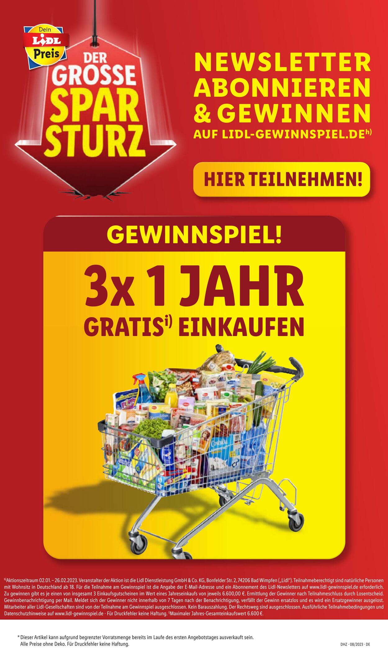 Prospekt Lidl 20.02.2023 - 25.02.2023