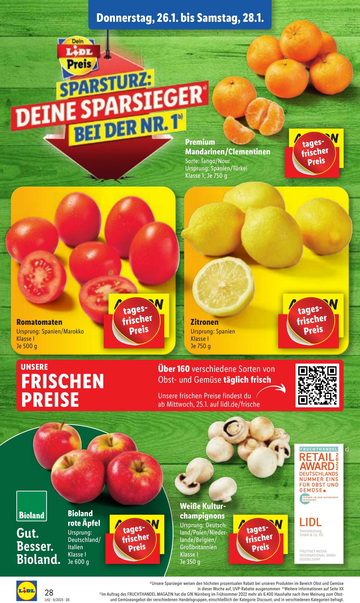 Prospekt Lidl 23.01.2023 - 28.01.2023