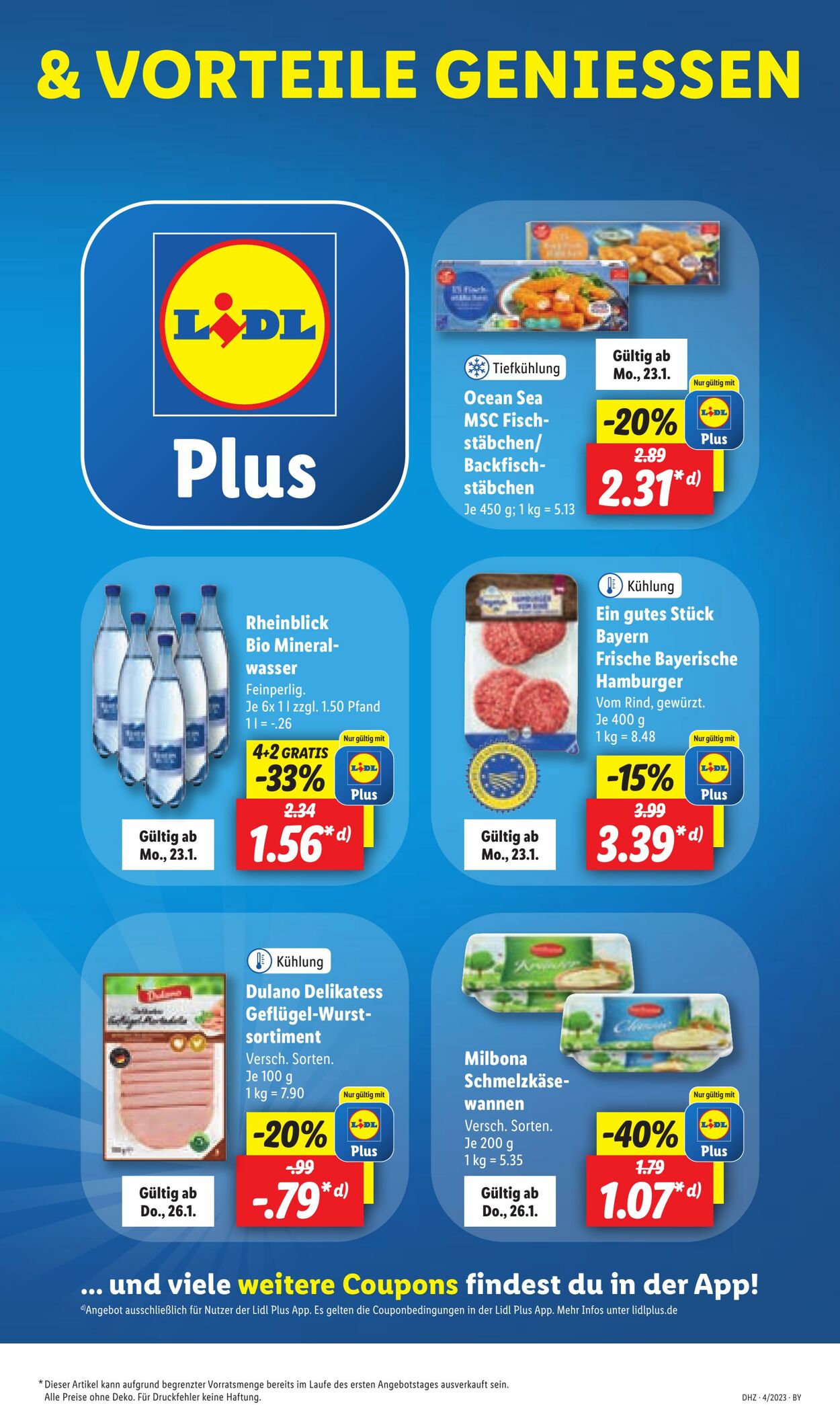 Prospekt Lidl 23.01.2023 - 28.01.2023