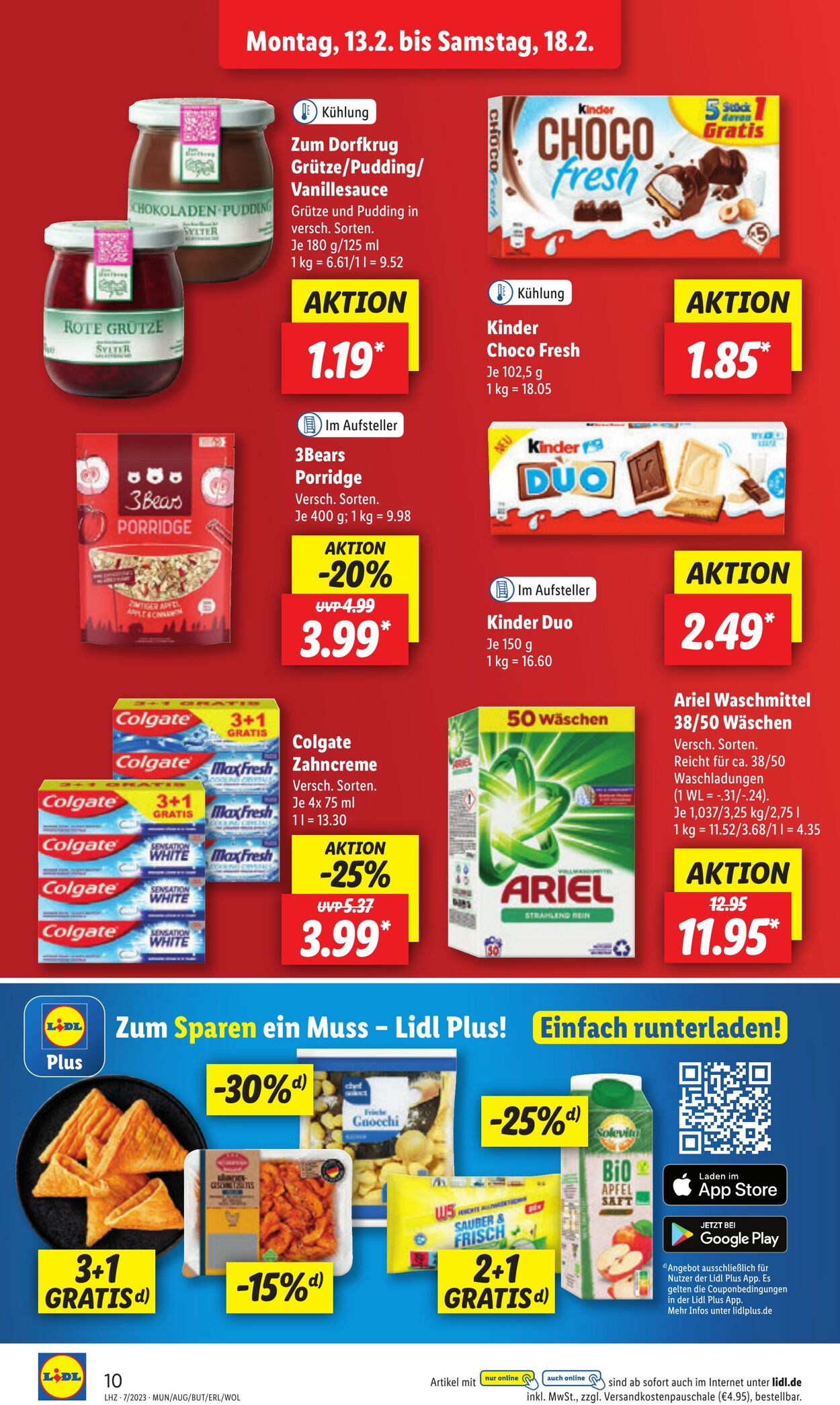 Prospekt Lidl 13.02.2023 - 18.02.2023