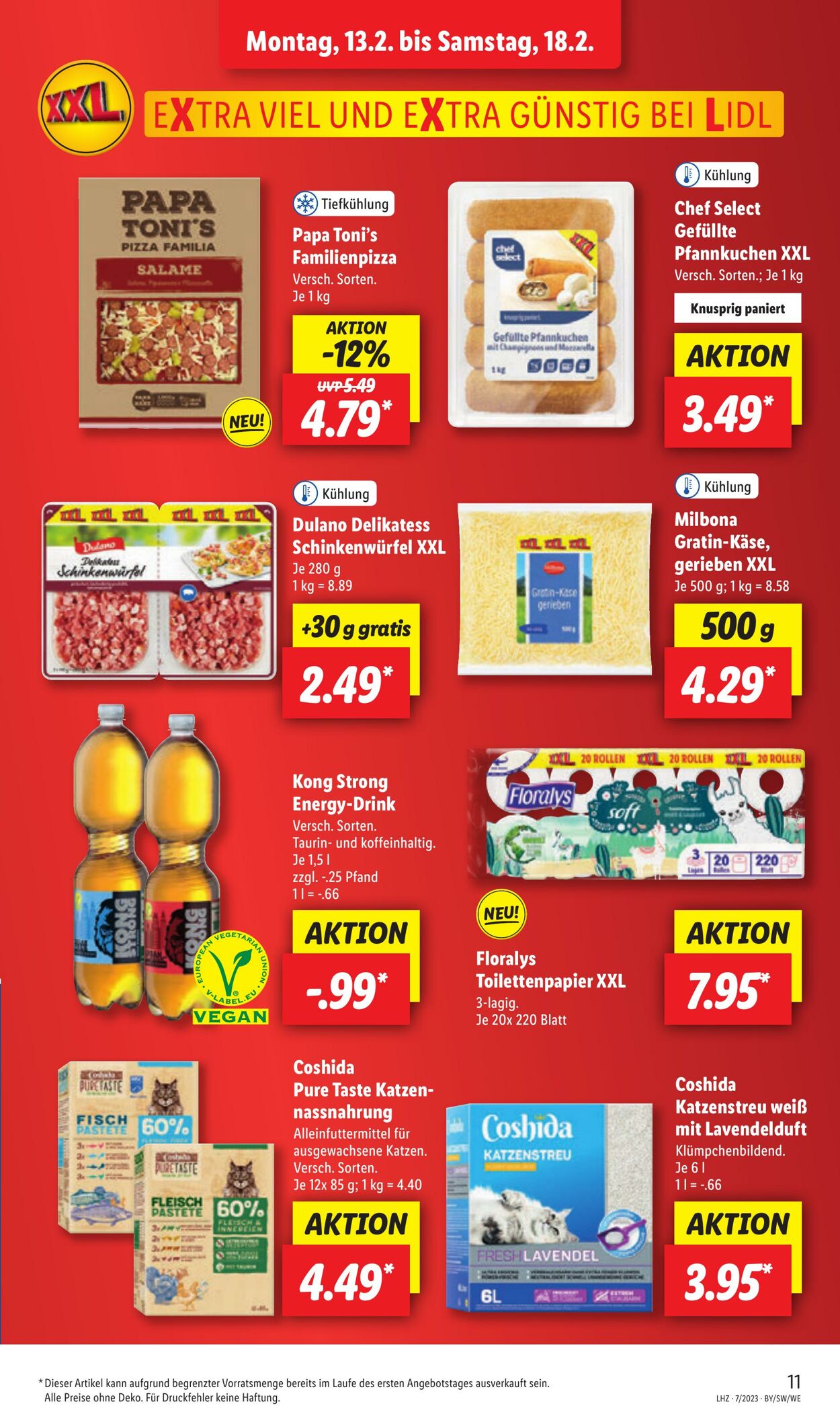 Prospekt Lidl 13.02.2023 - 18.02.2023