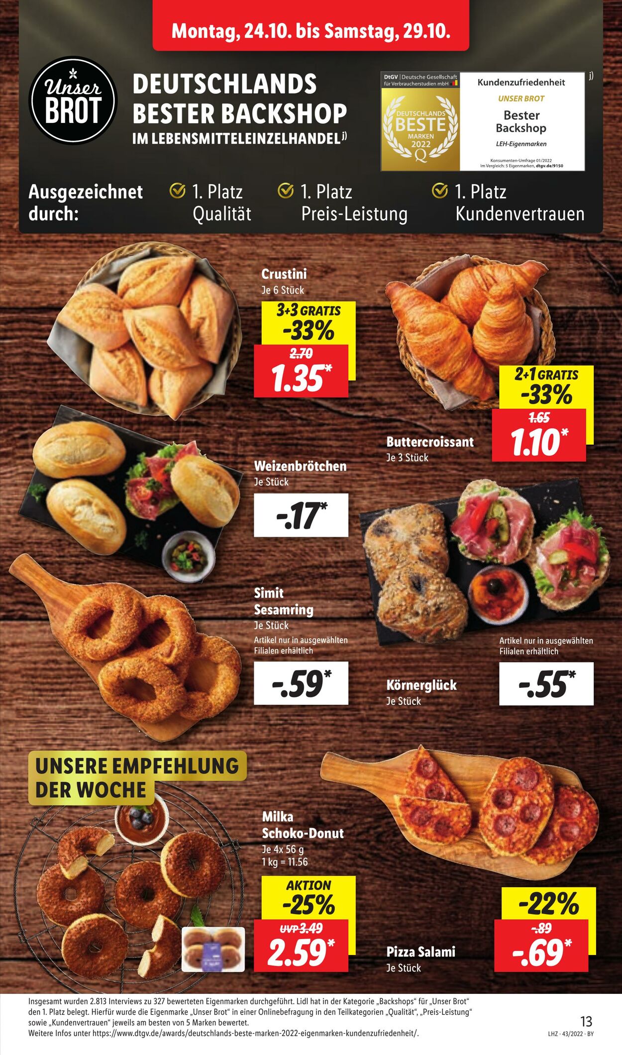 Prospekt Lidl 24.10.2022 - 29.10.2022