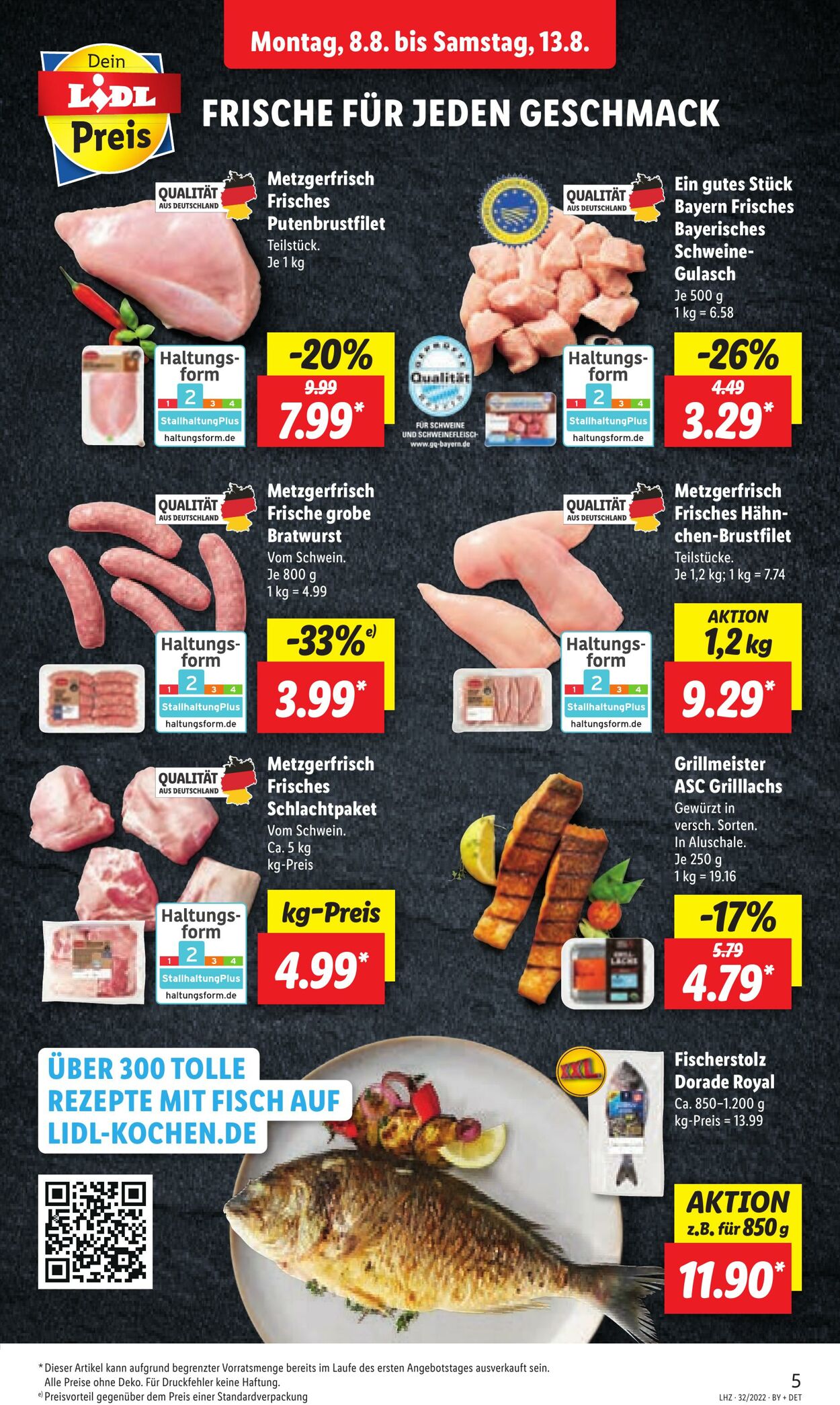 Prospekt Lidl 08.08.2022 - 13.08.2022