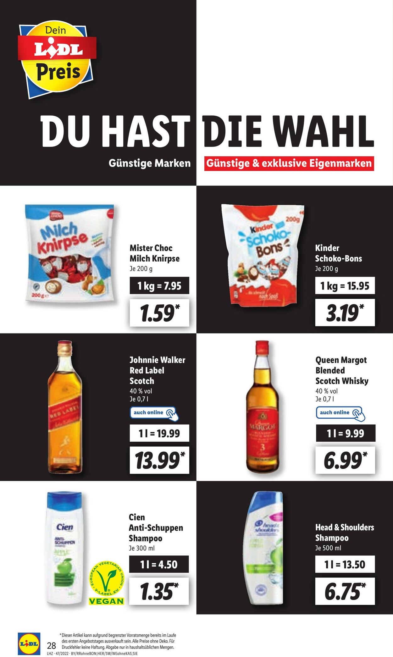 Prospekt Lidl 21.11.2022 - 26.11.2022