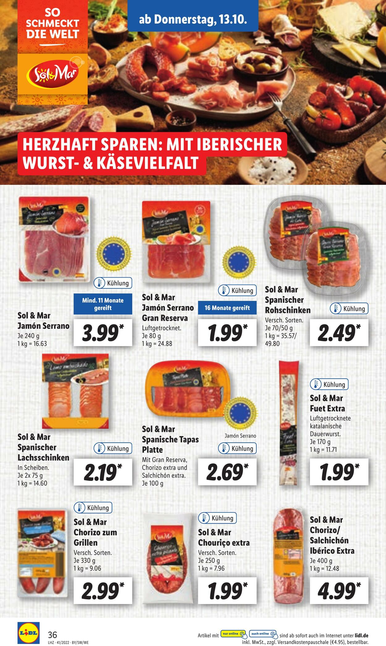 Prospekt Lidl 10.10.2022 - 15.10.2022