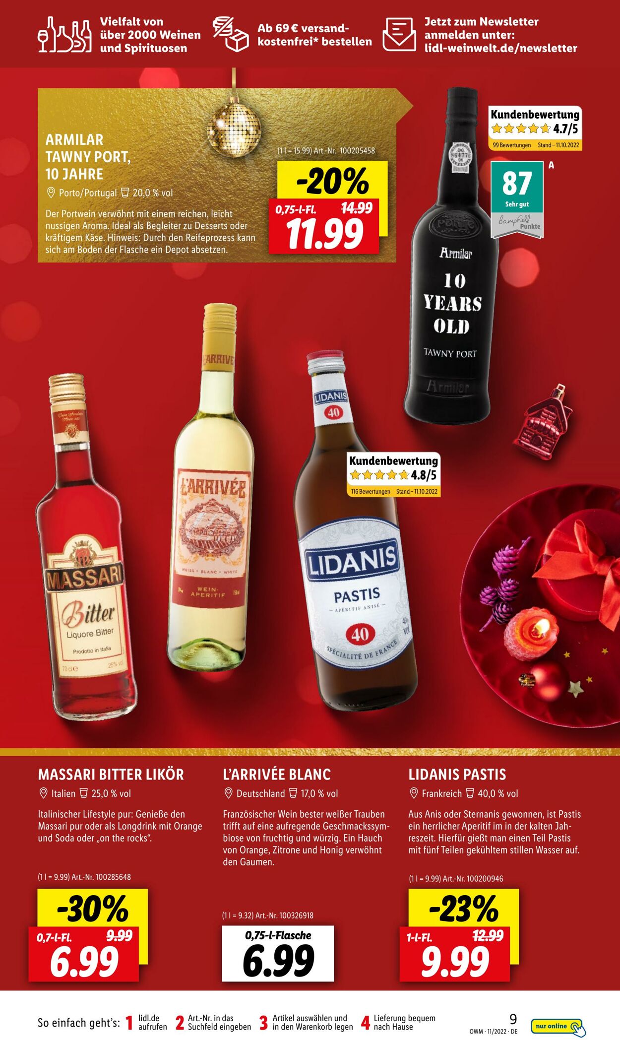 Prospekt Lidl 01.11.2022 - 30.11.2022