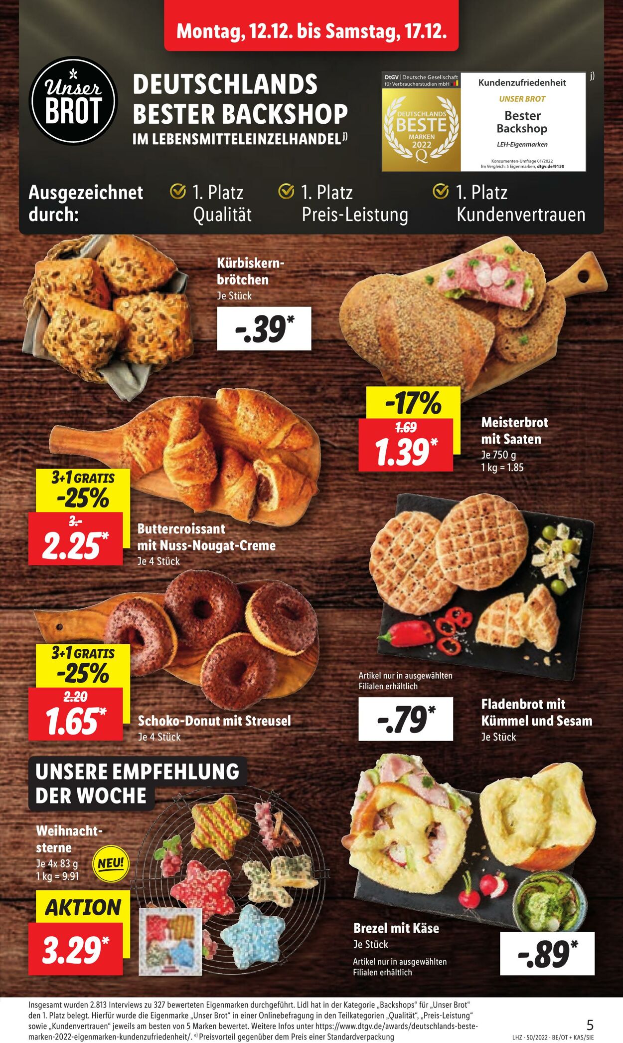 Prospekt Lidl 12.12.2022 - 17.12.2022