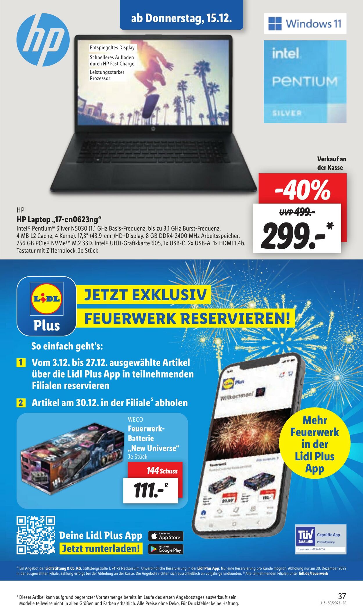 Prospekt Lidl 12.12.2022 - 17.12.2022