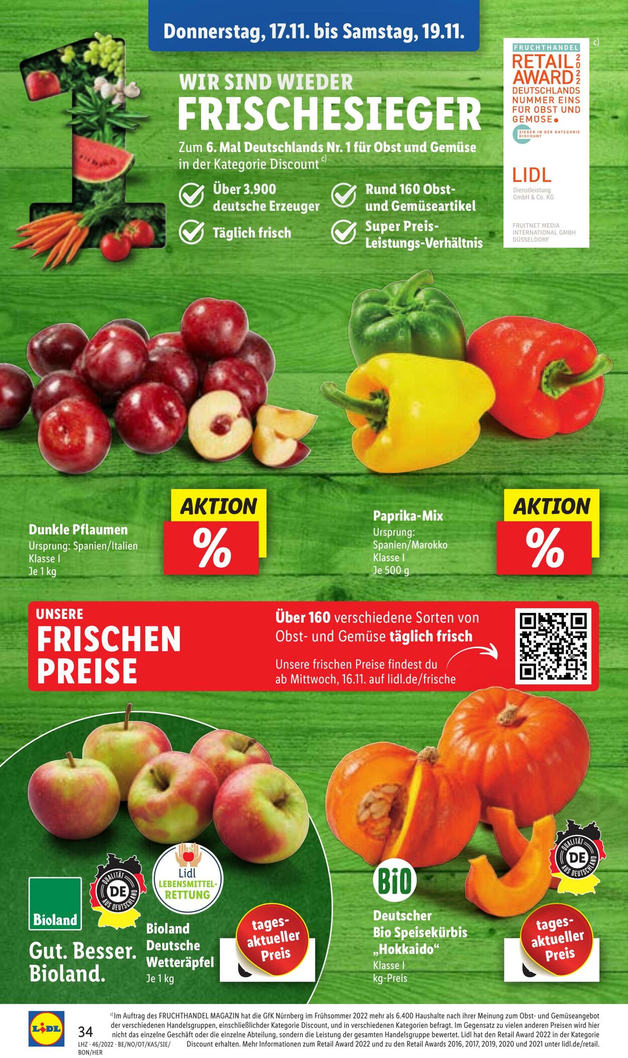 Prospekt Lidl 14.11.2022 - 19.11.2022