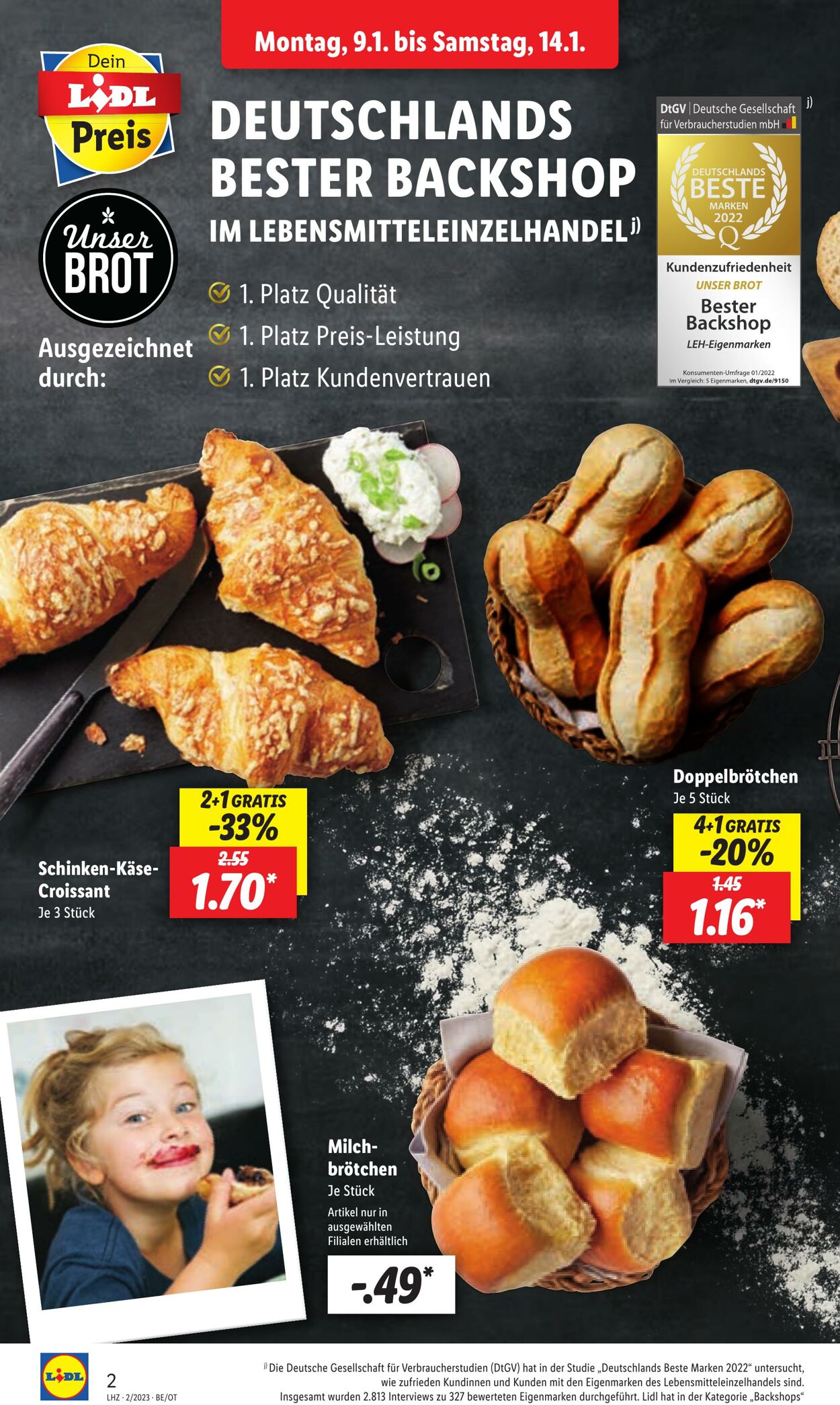 Prospekt Lidl 09.01.2023 - 14.01.2023