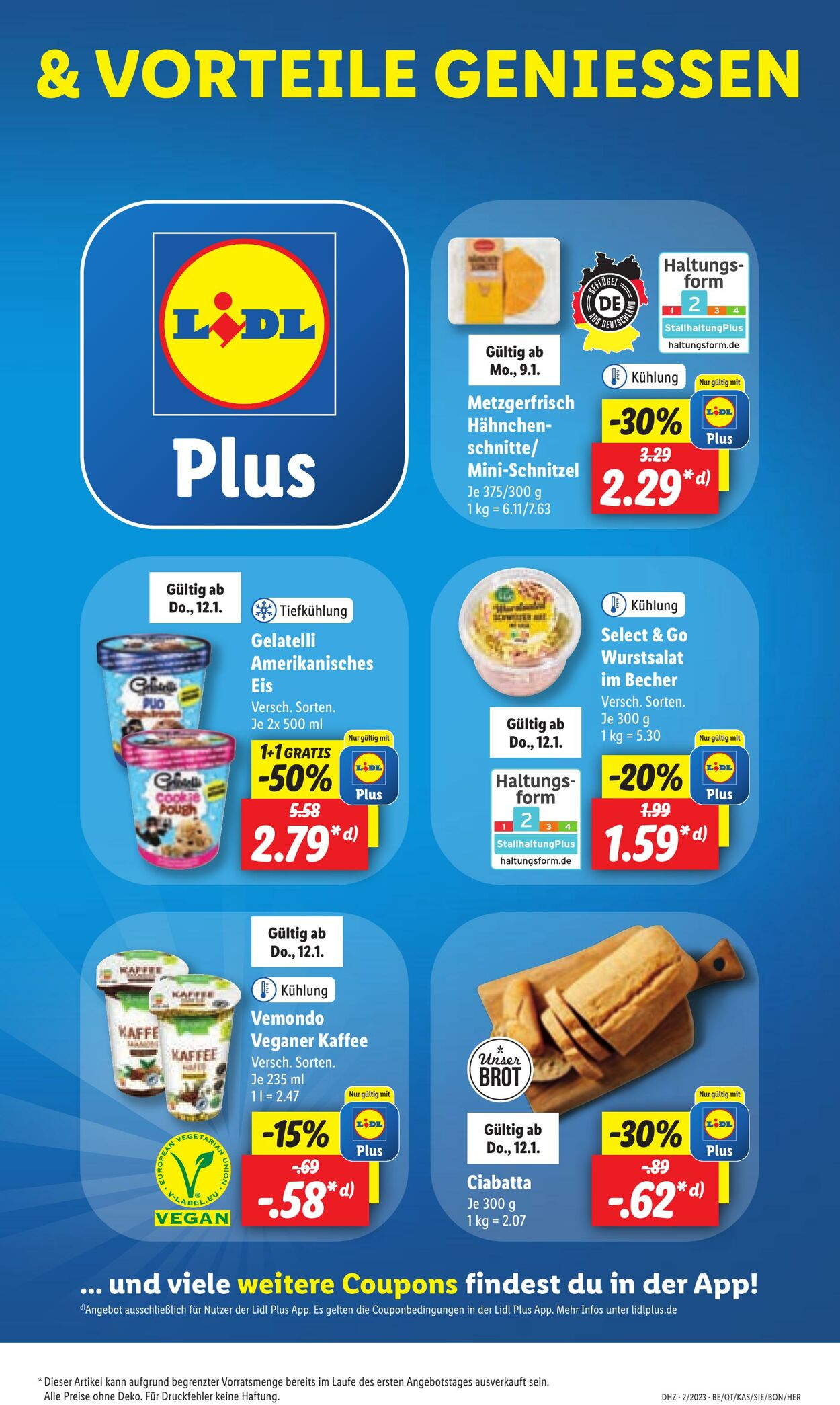 Prospekt Lidl 09.01.2023 - 14.01.2023