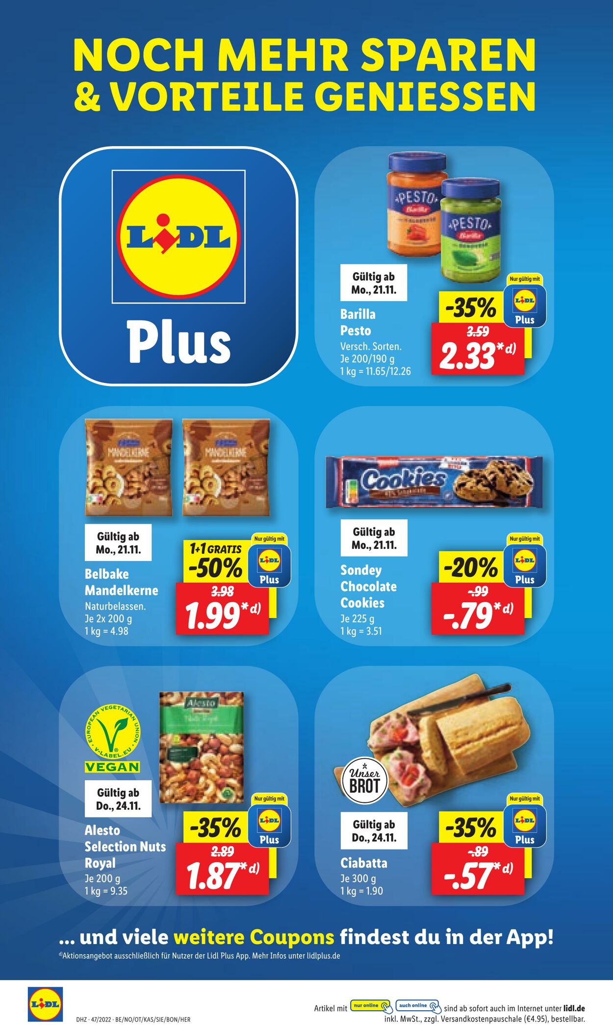 Prospekt Lidl 21.11.2022 - 26.11.2022