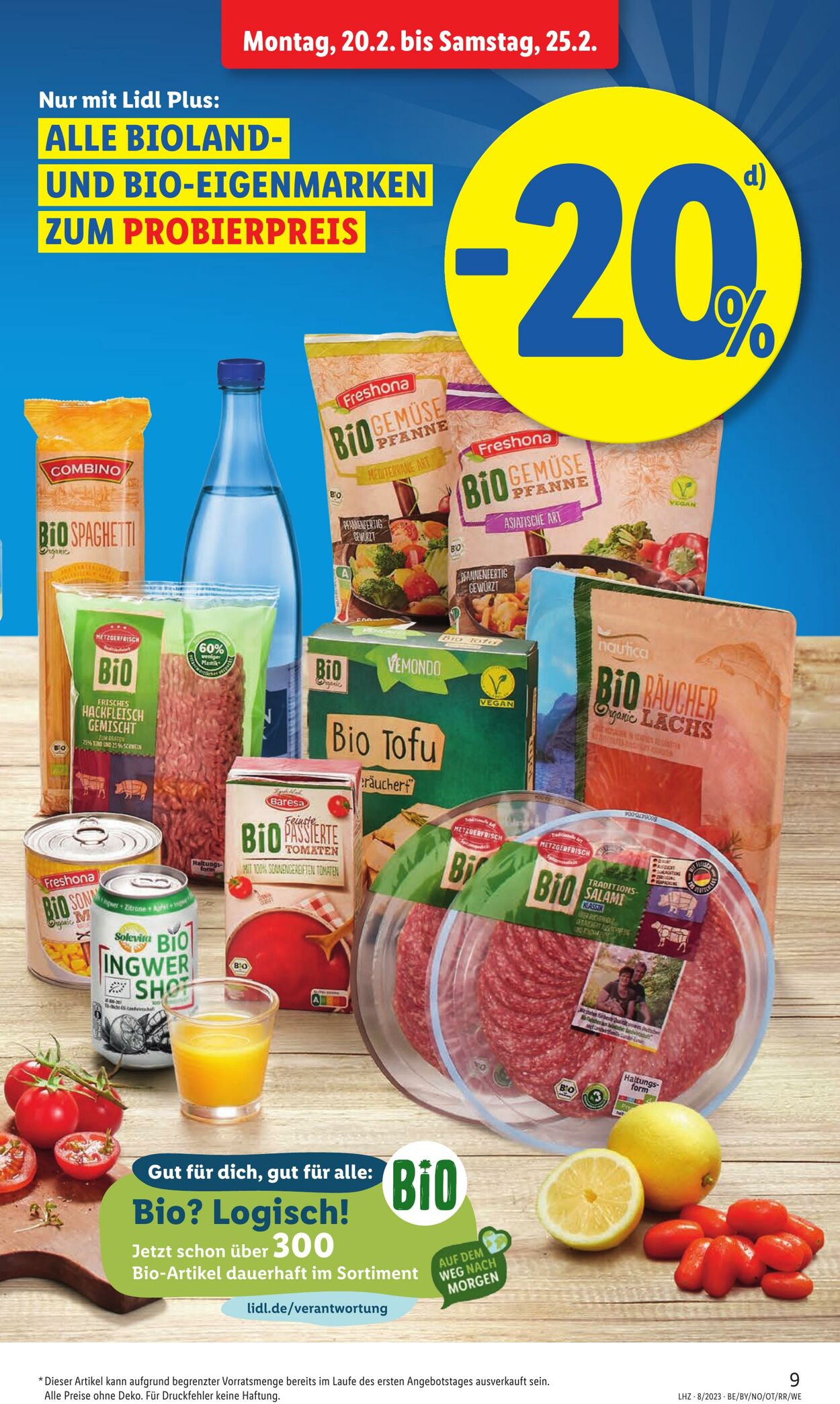 Prospekt Lidl 20.02.2023 - 25.02.2023