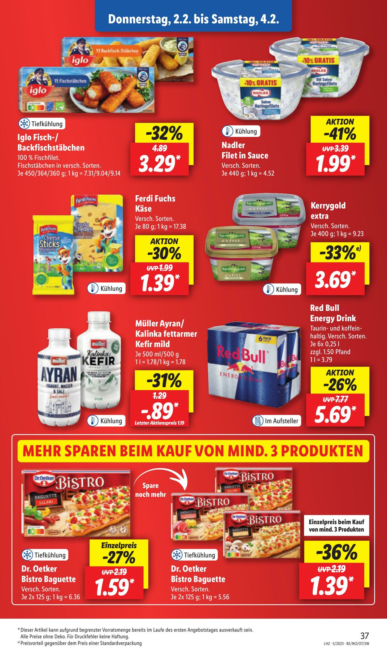 Prospekt Lidl 30.01.2023 - 04.02.2023