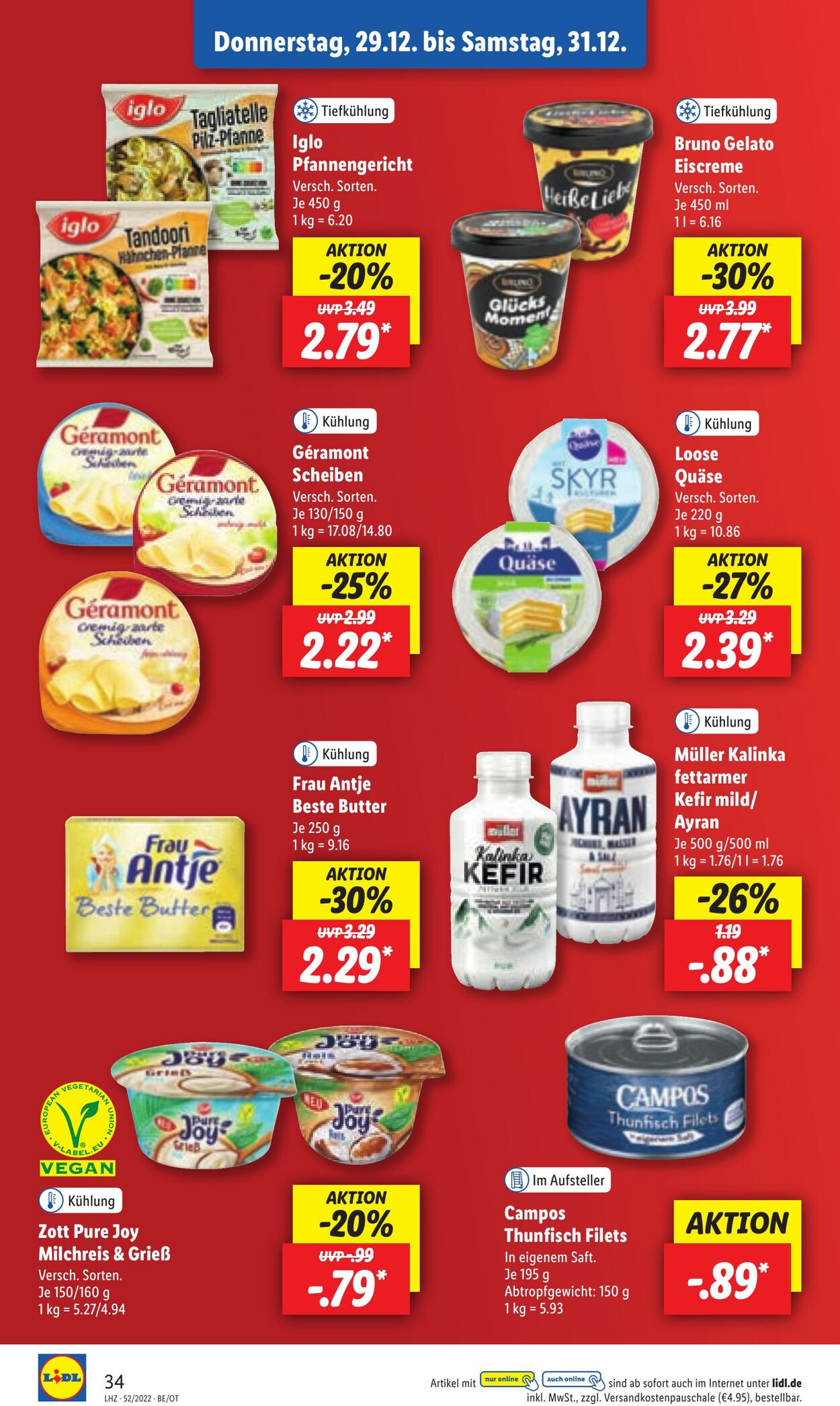 Prospekt Lidl 27.12.2022 - 31.12.2022