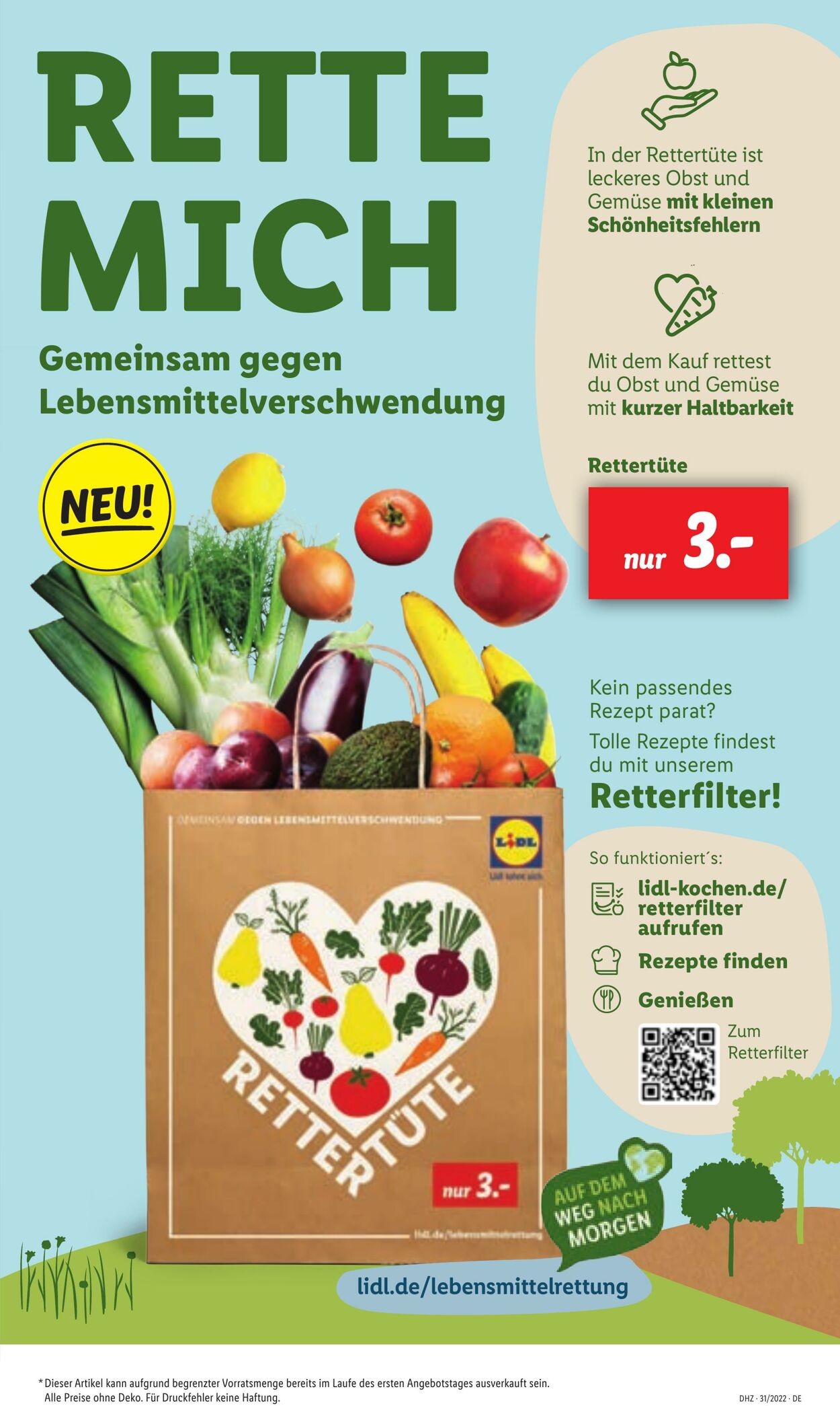 Prospekt Lidl 01.08.2022 - 06.08.2022