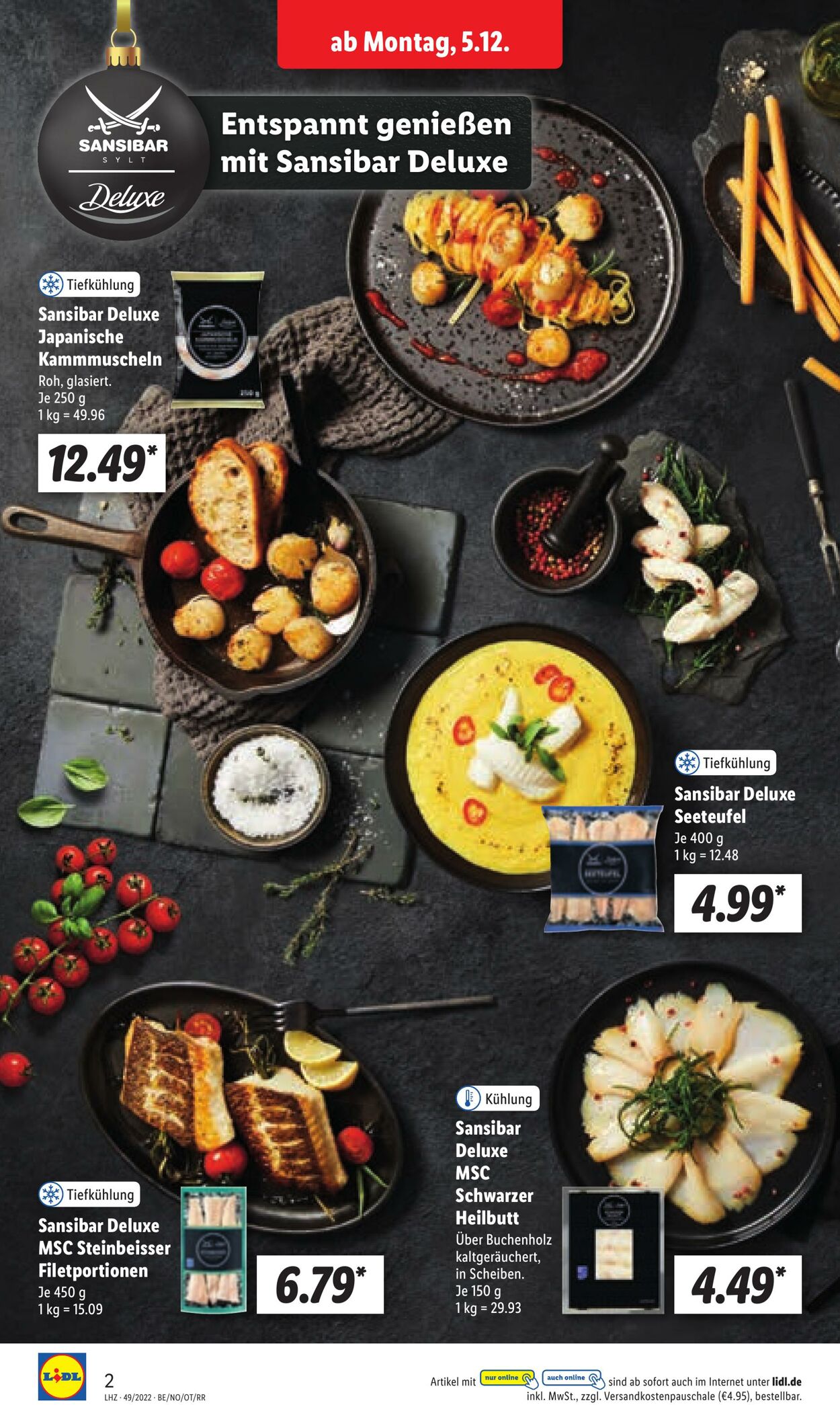 Prospekt Lidl 05.12.2022 - 10.12.2022