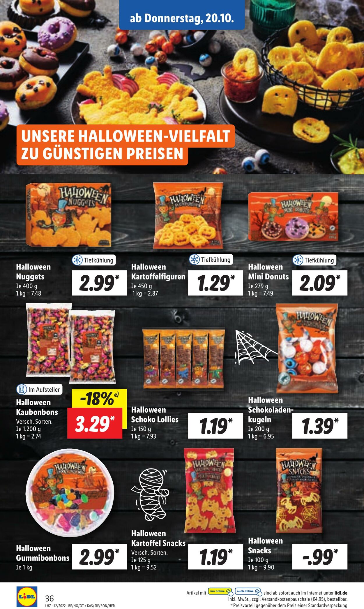 Prospekt Lidl 17.10.2022 - 22.10.2022