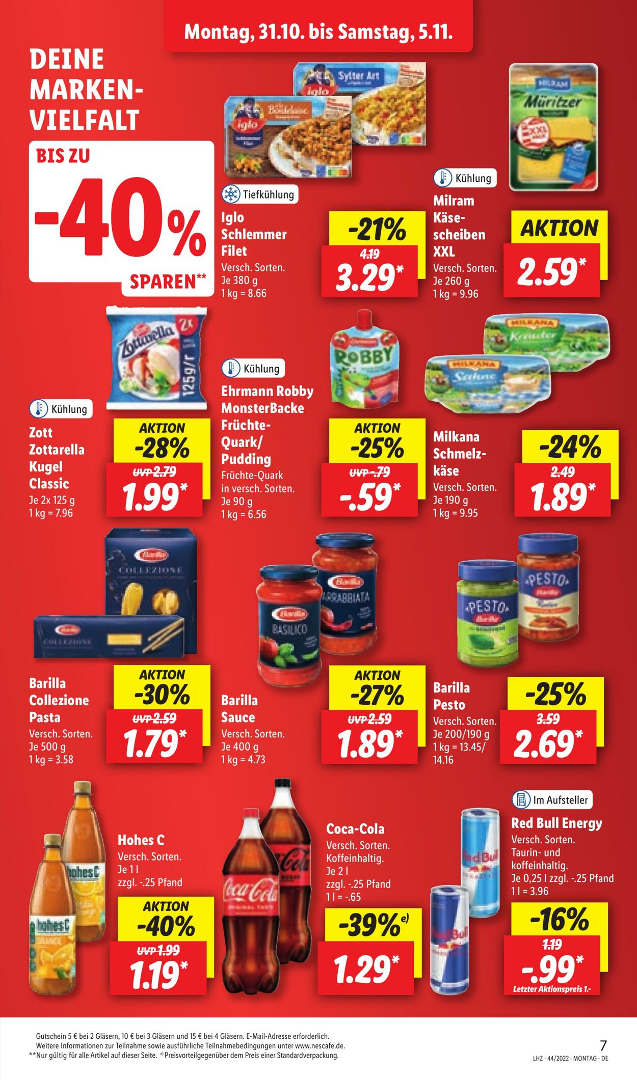 Prospekt Lidl 31.10.2022 - 05.11.2022