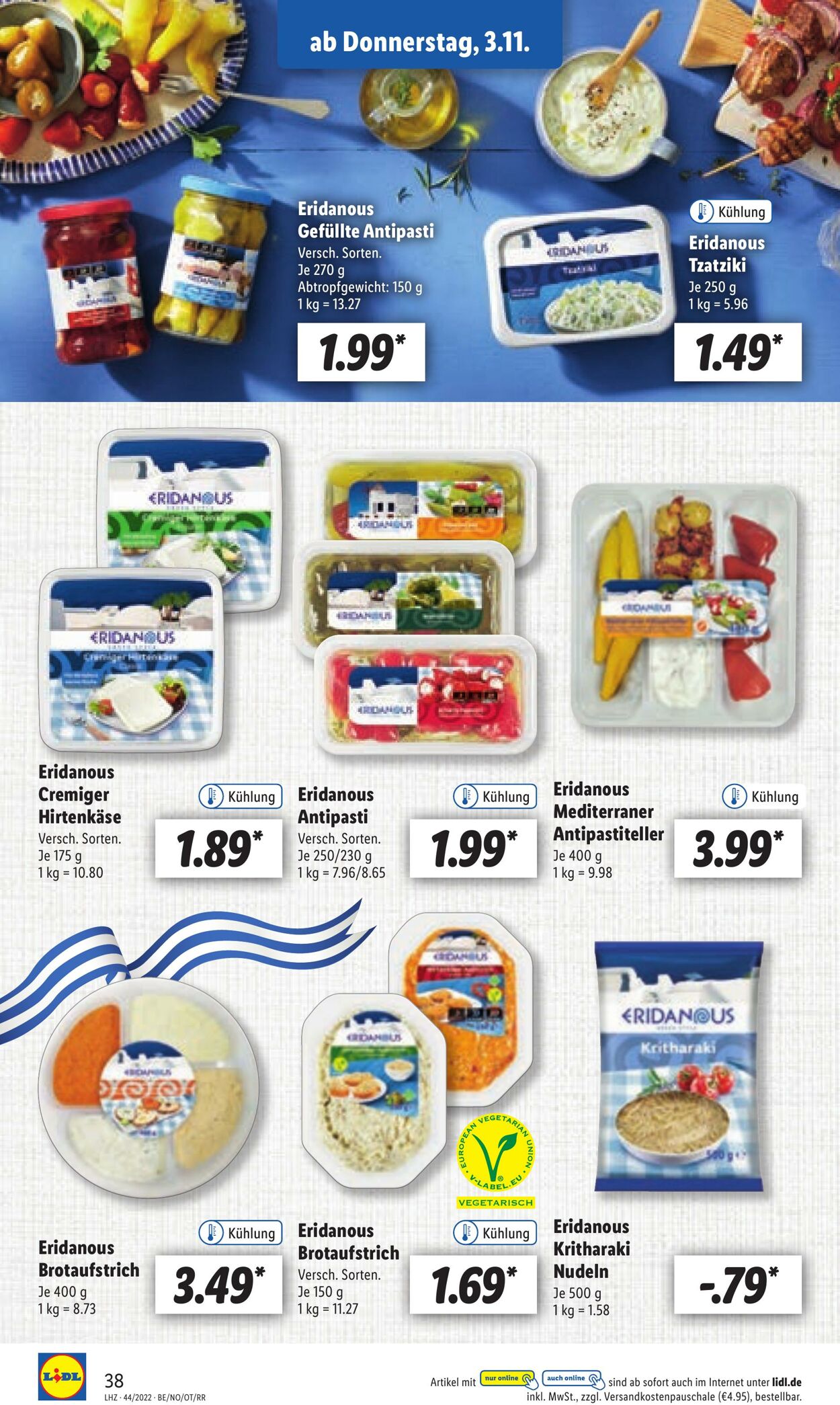 Prospekt Lidl 31.10.2022 - 05.11.2022