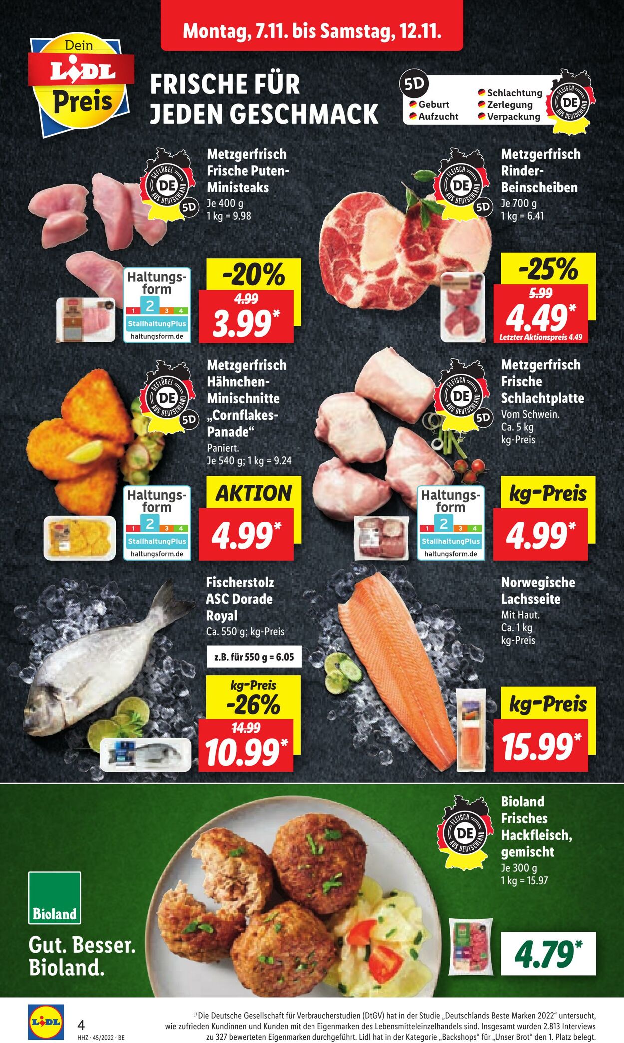 Prospekt Lidl 07.11.2022 - 12.11.2022