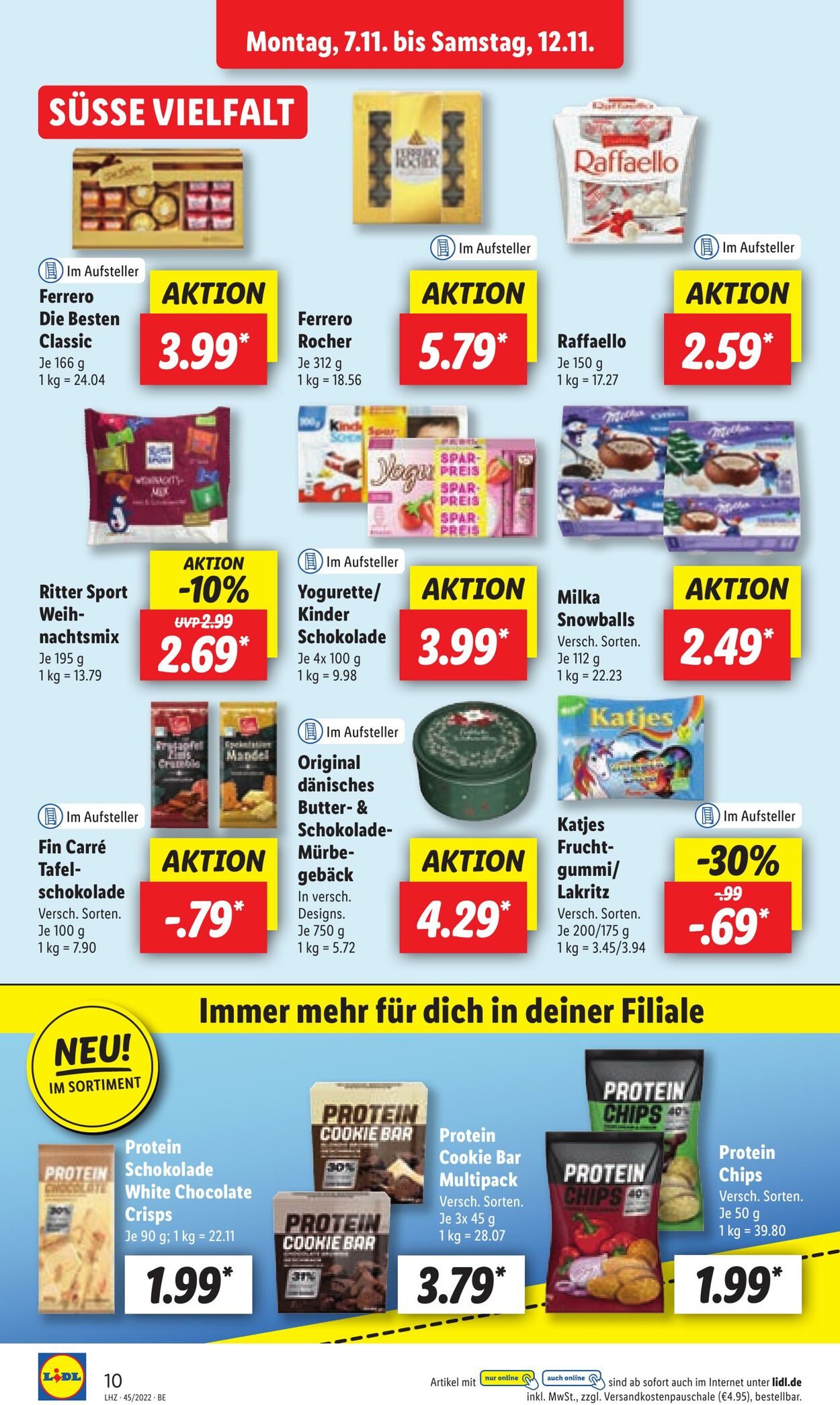 Prospekt Lidl 07.11.2022 - 12.11.2022