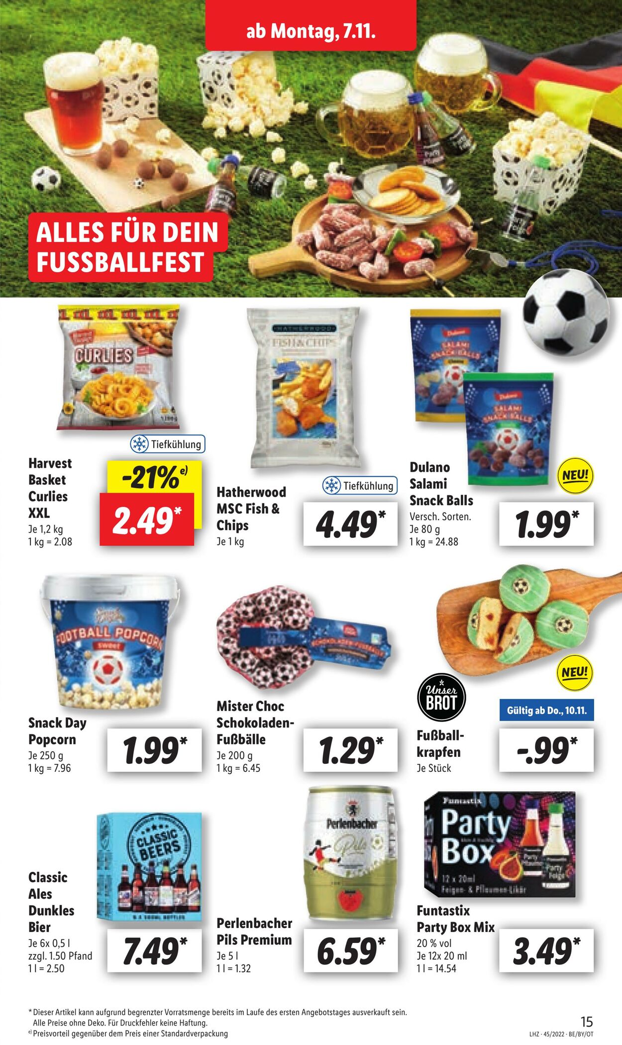 Prospekt Lidl 07.11.2022 - 12.11.2022