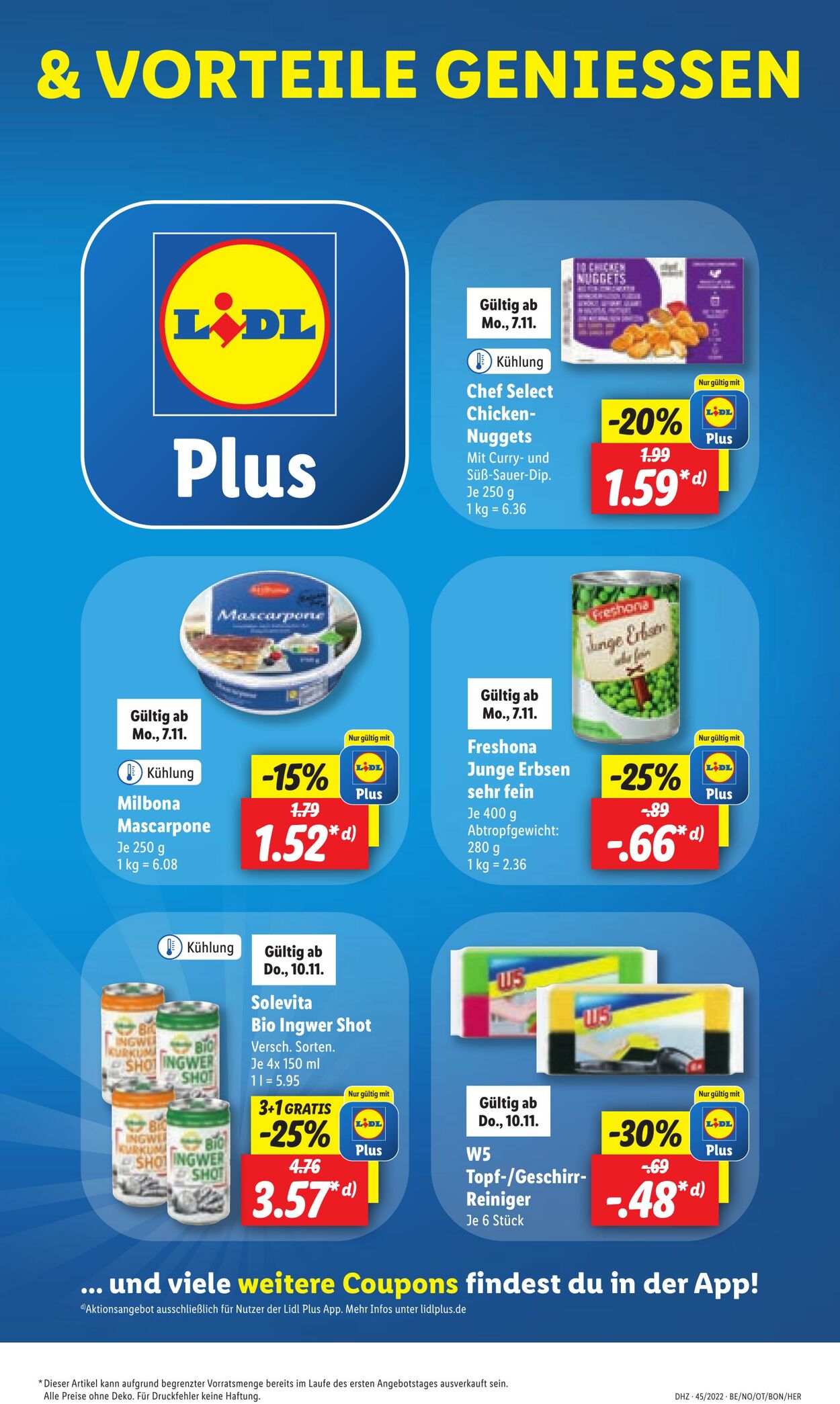 Prospekt Lidl 07.11.2022 - 12.11.2022