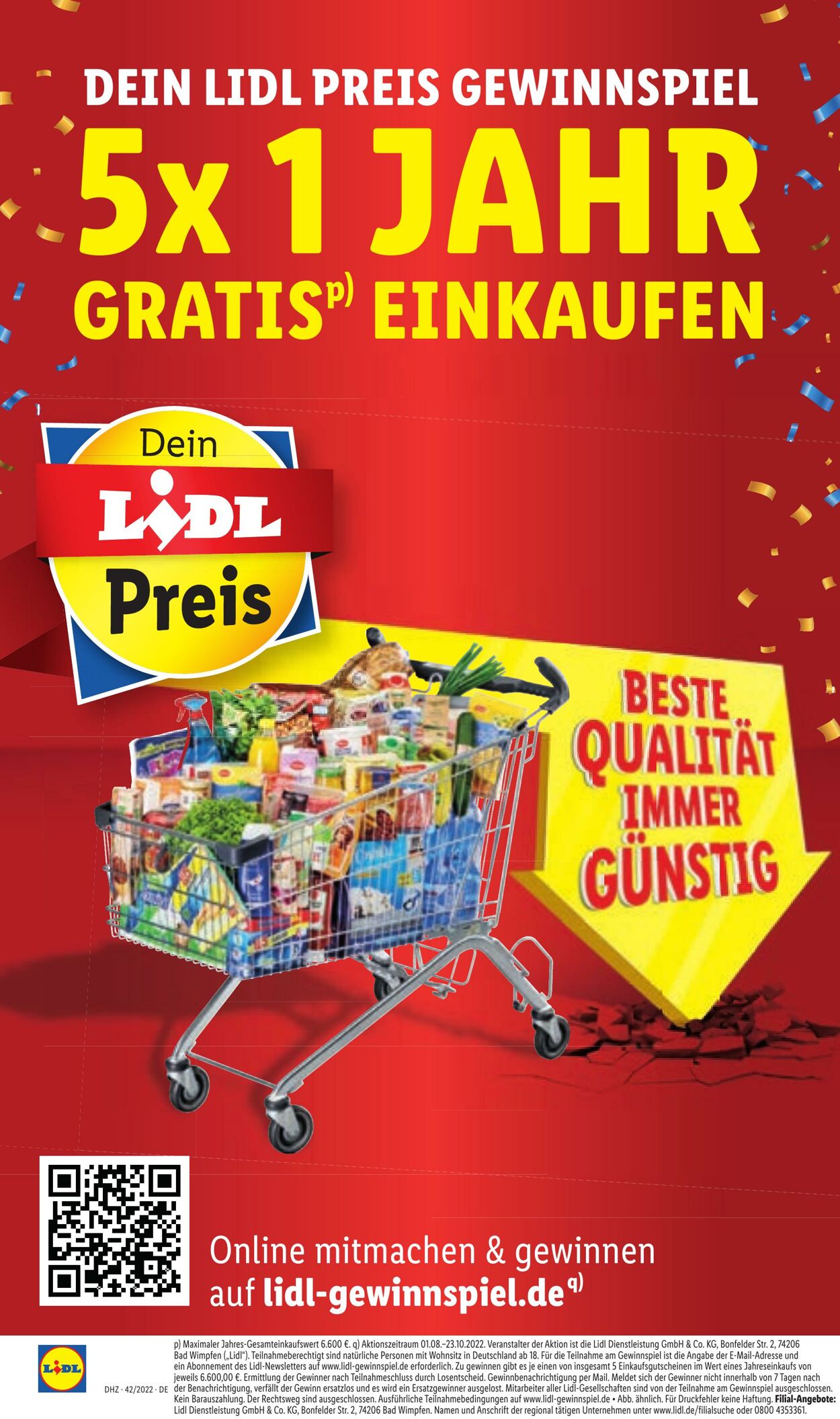 Prospekt Lidl 17.10.2022 - 22.10.2022