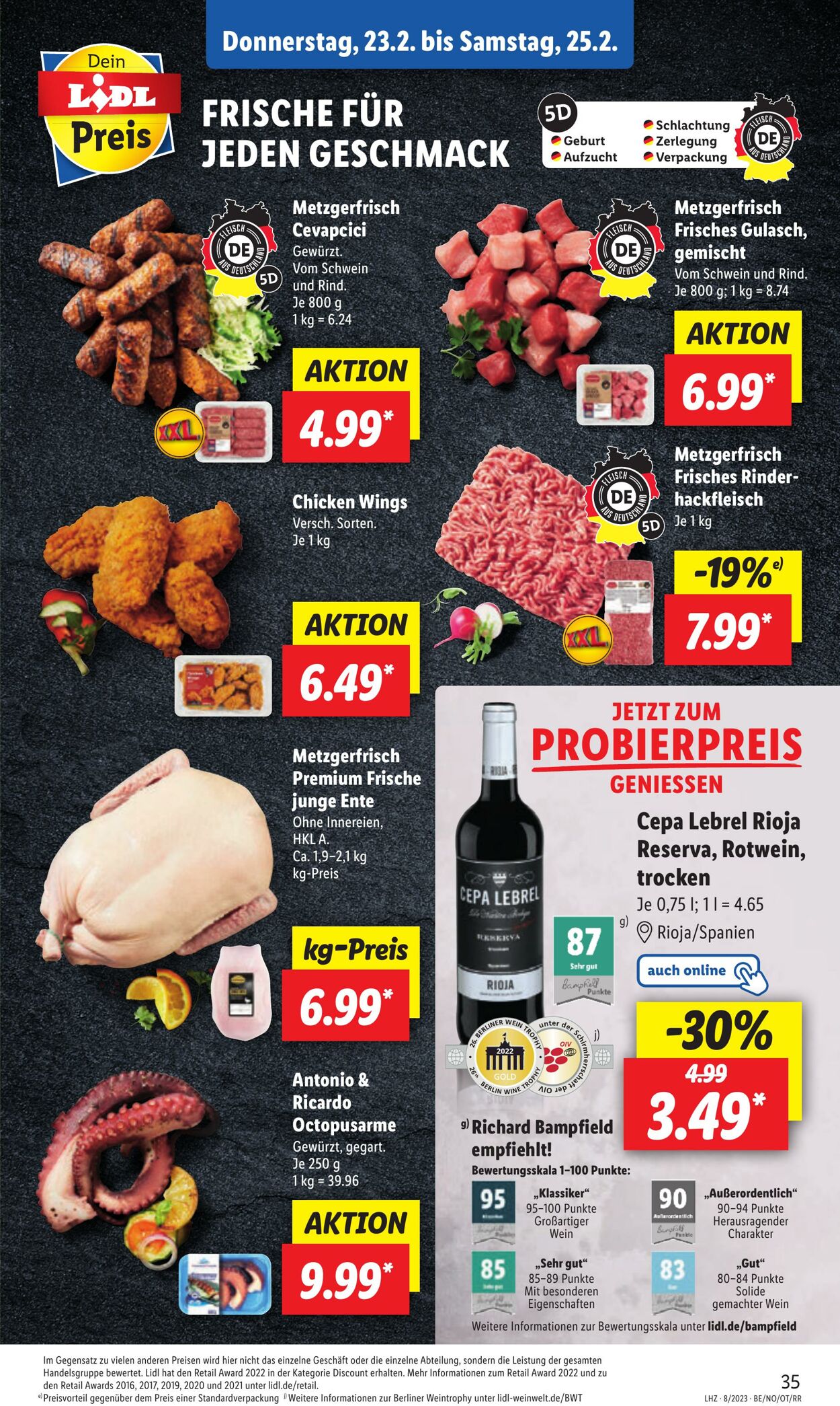 Prospekt Lidl 20.02.2023 - 25.02.2023